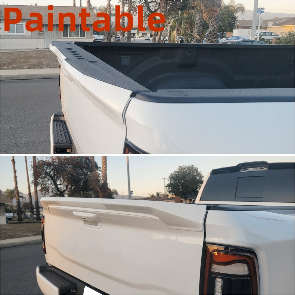 3 Sets Of - Rear Tailgate Spoiler For 09-21 Dodge Ram 1500 Classic 2500 For CH06A16