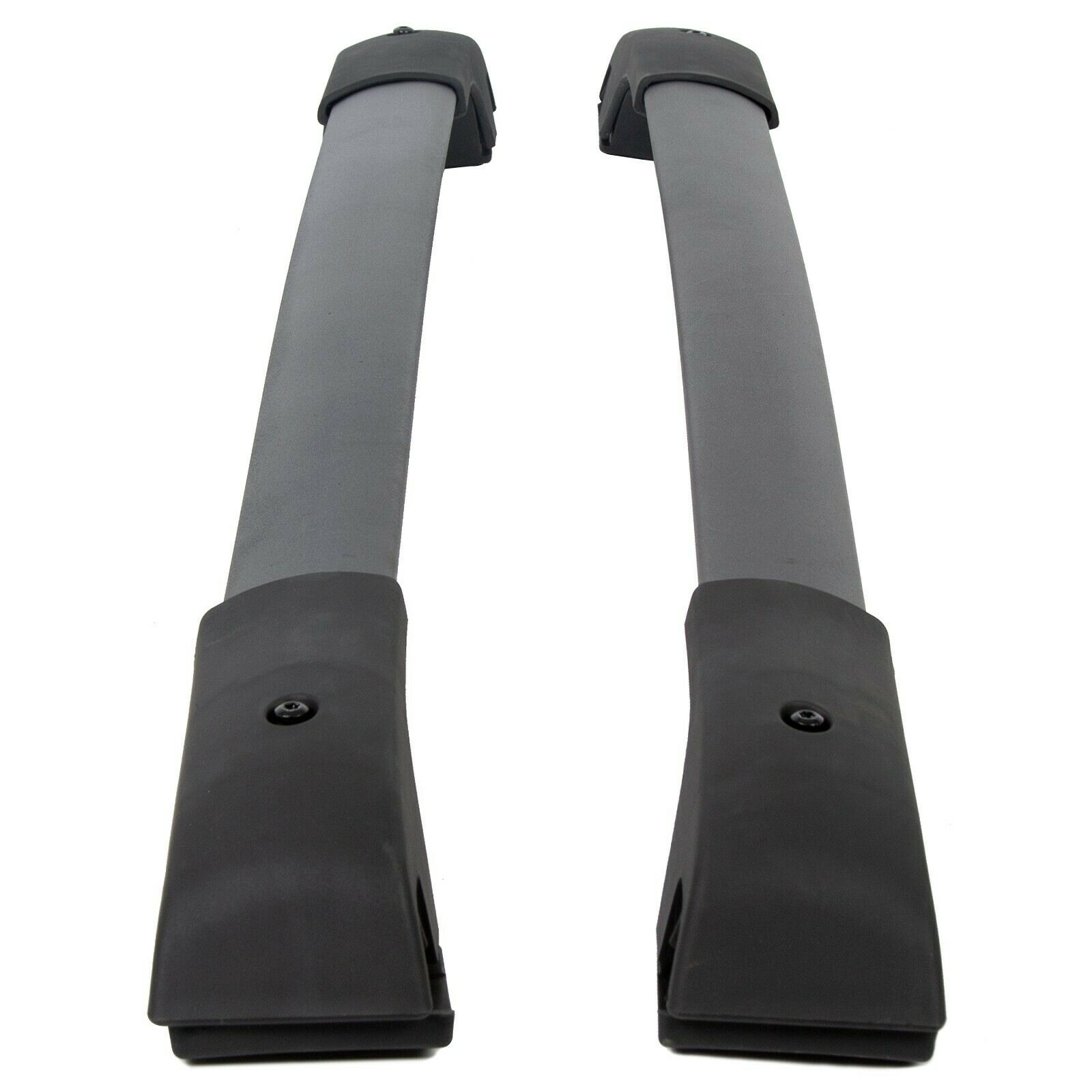 For 2018-2021 Subaru Crosstrek Aero-Style Black Roof Rack Cross Bar Set