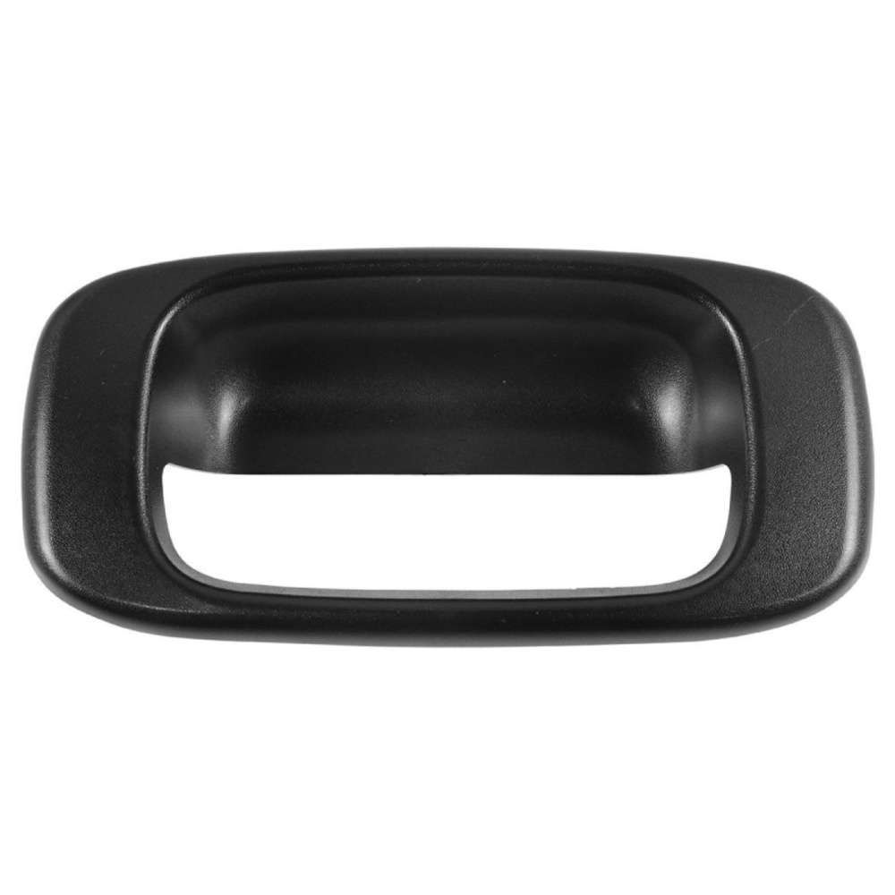 Black Tailgate Tail Gate Handle & Bezel Trim Kit For Chevrolet GMC Truck