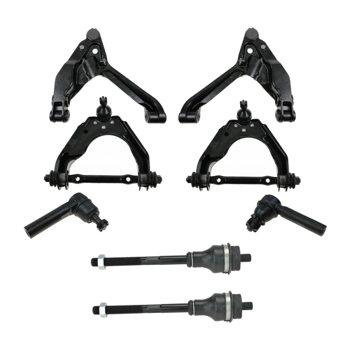 8pc Steering Suspension Kit Control Arms W/ Ball Joints Tie Rods For Dakota