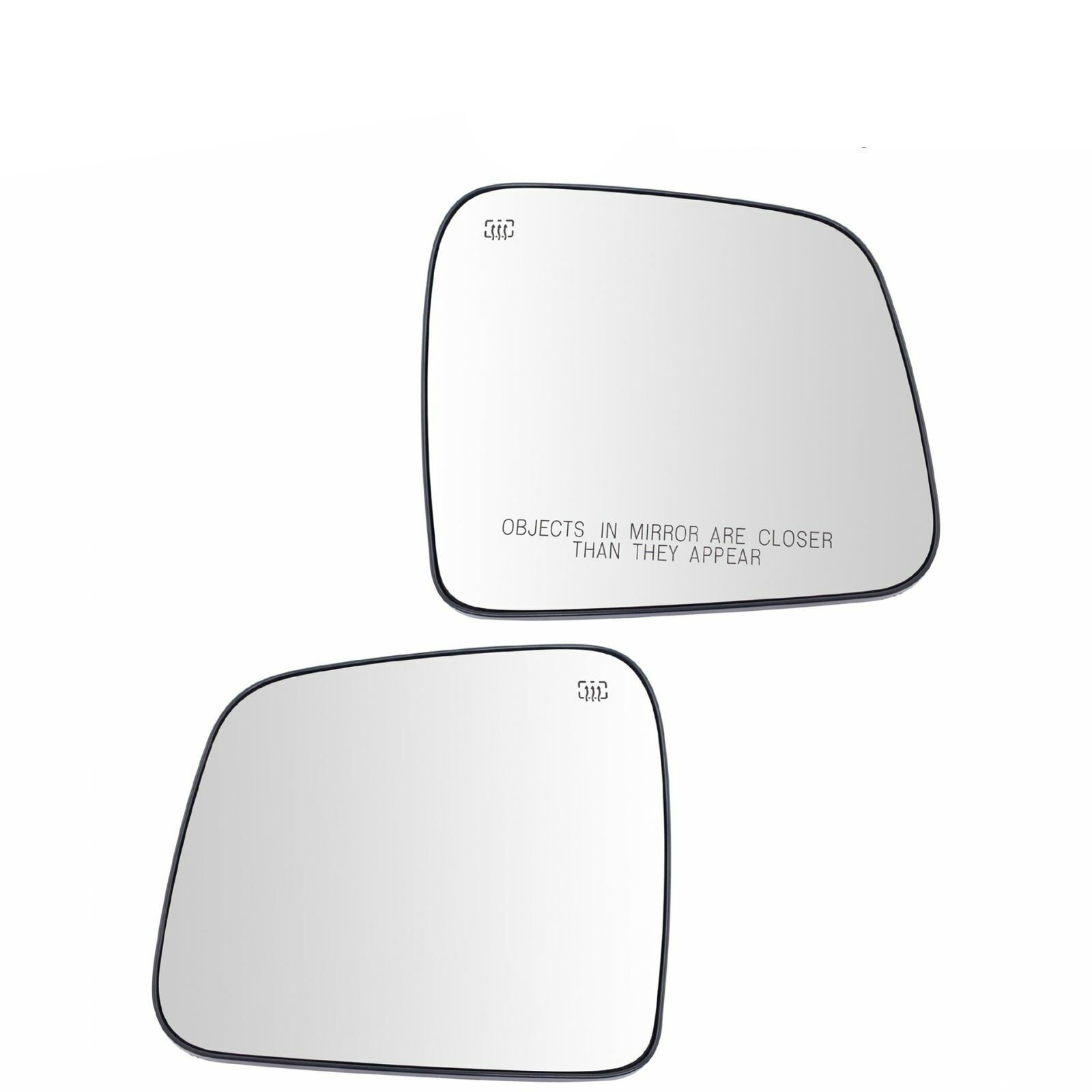 2 Sets Of - Exterior Door Mirror Glass Heated Left/Right For Durango Grand Cherokee