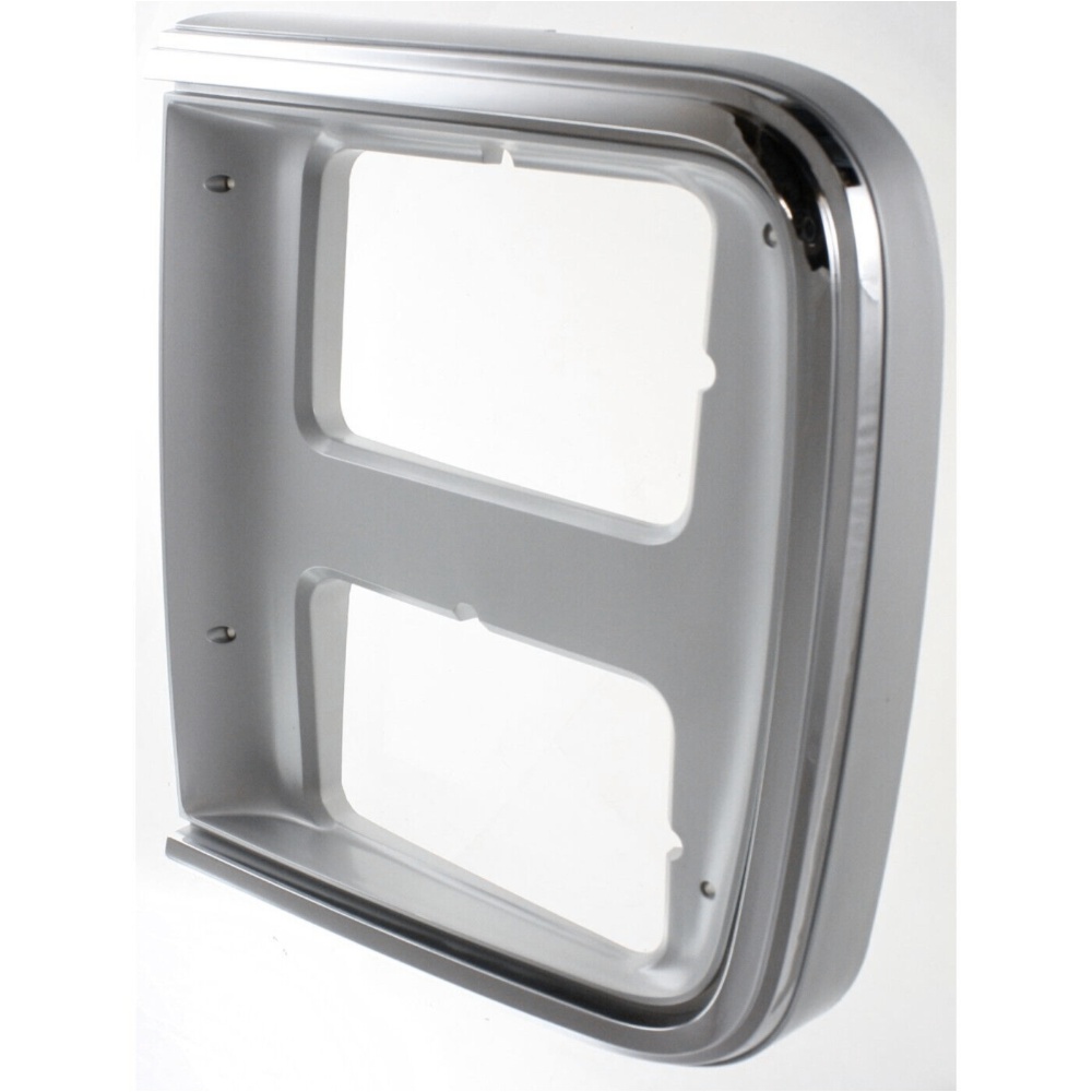 2 Sets Of - Chrome Headlight Headlamp Trim Bezel Driver Side Left For Chevrolet GMC