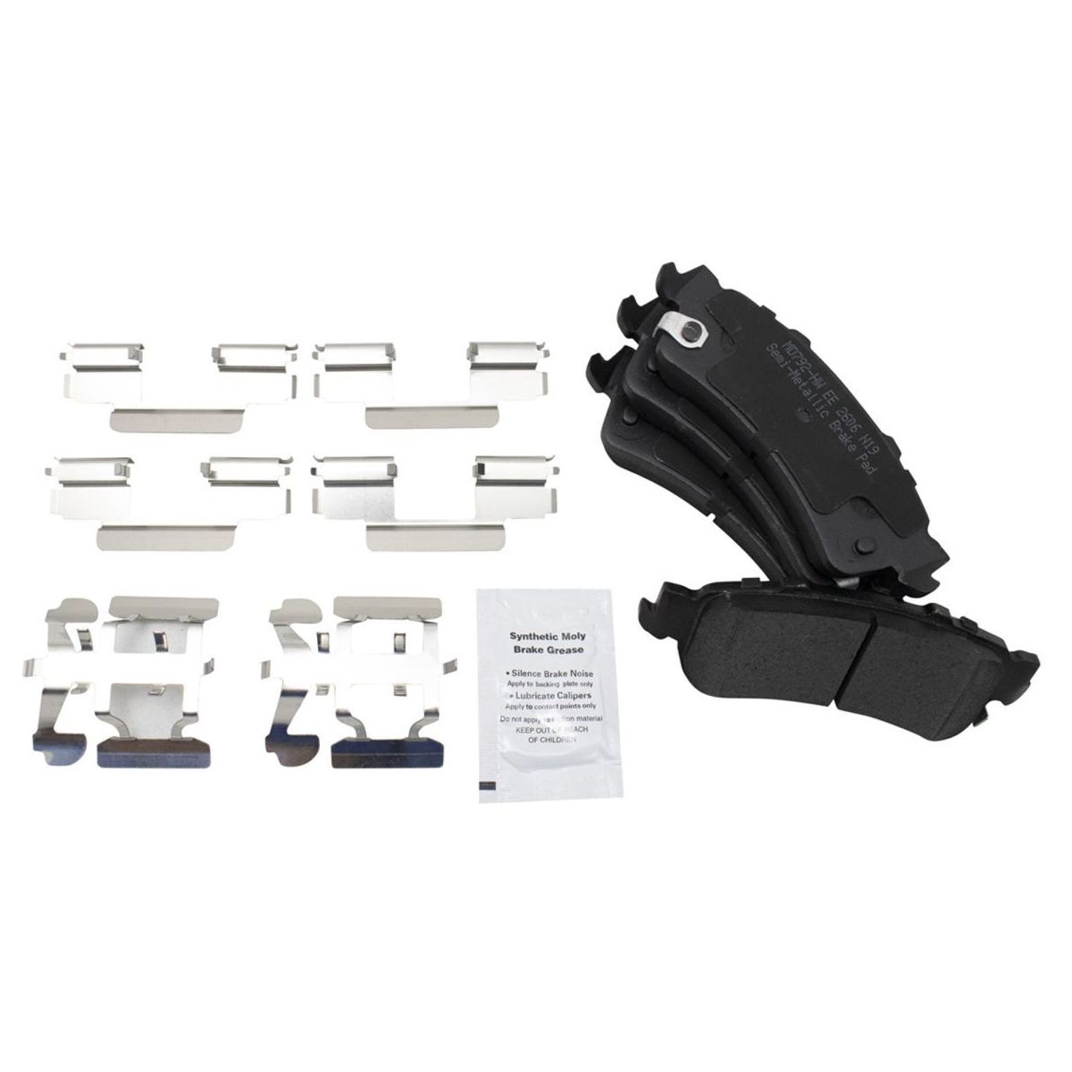 Rear Metallic Brake Pads & G-Coated Rotors Kit For 2003-2005 Astro LS Truck