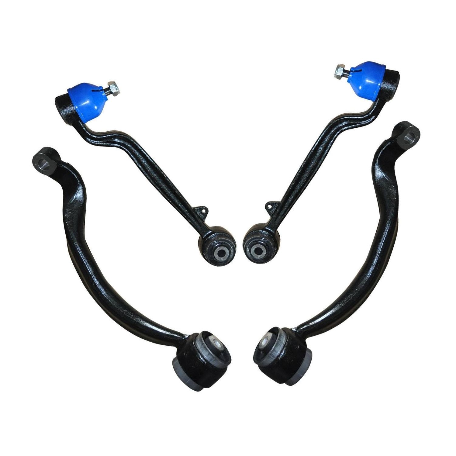 4PCS Upper & Lower Control Arm Suspension Kit For 03-12 Range Rover