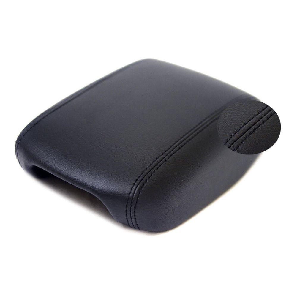 Center Console Armrest Leather Synthetic Cover For 13-16 Dodge Dart Sedan Black