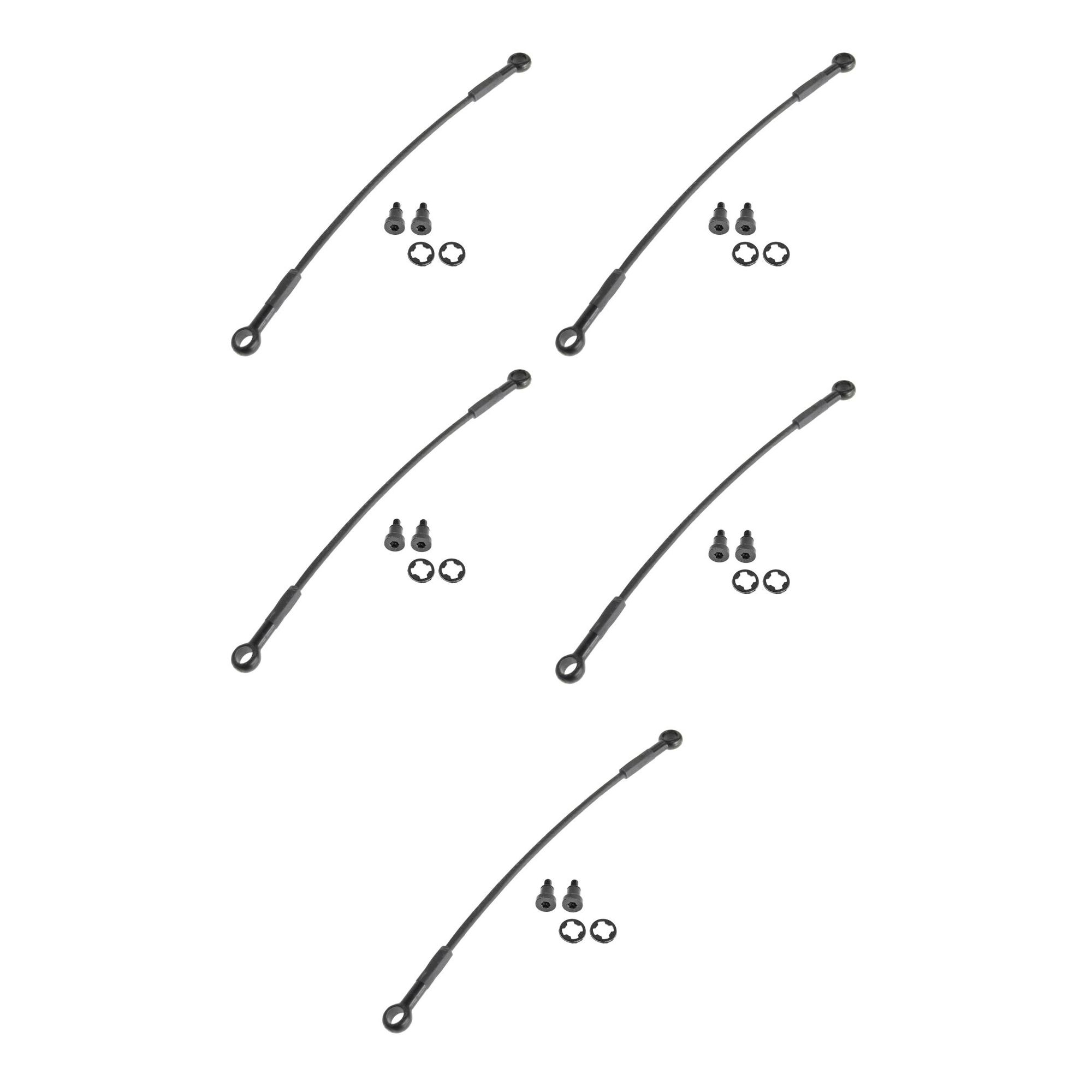 5 Sets Of - Tailgate Tail Gate Support Stay Cable 16" For 06-14 Ridgeline Crew Cab