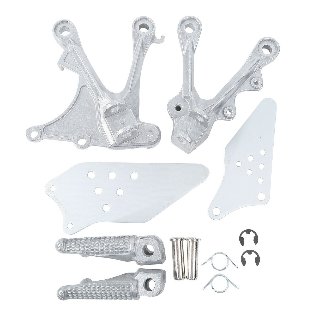 Front Footrest Foot Pegs Bracket For Kawasaki 2005-2008 Ninja ZX6R