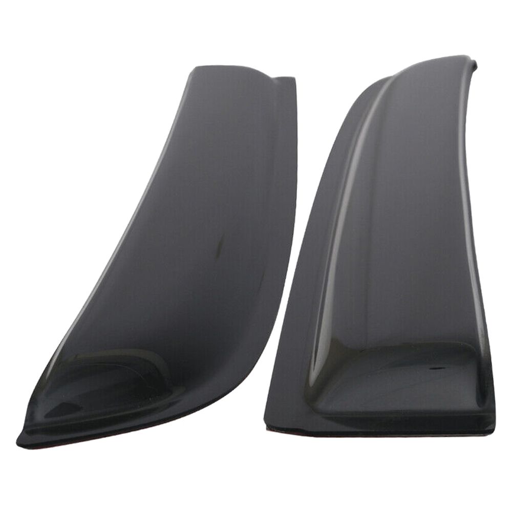 2 Sets Of - Fits 14-23 Mitsubishi Mirage Hatchback Acrylic Window Visors Rain Sun