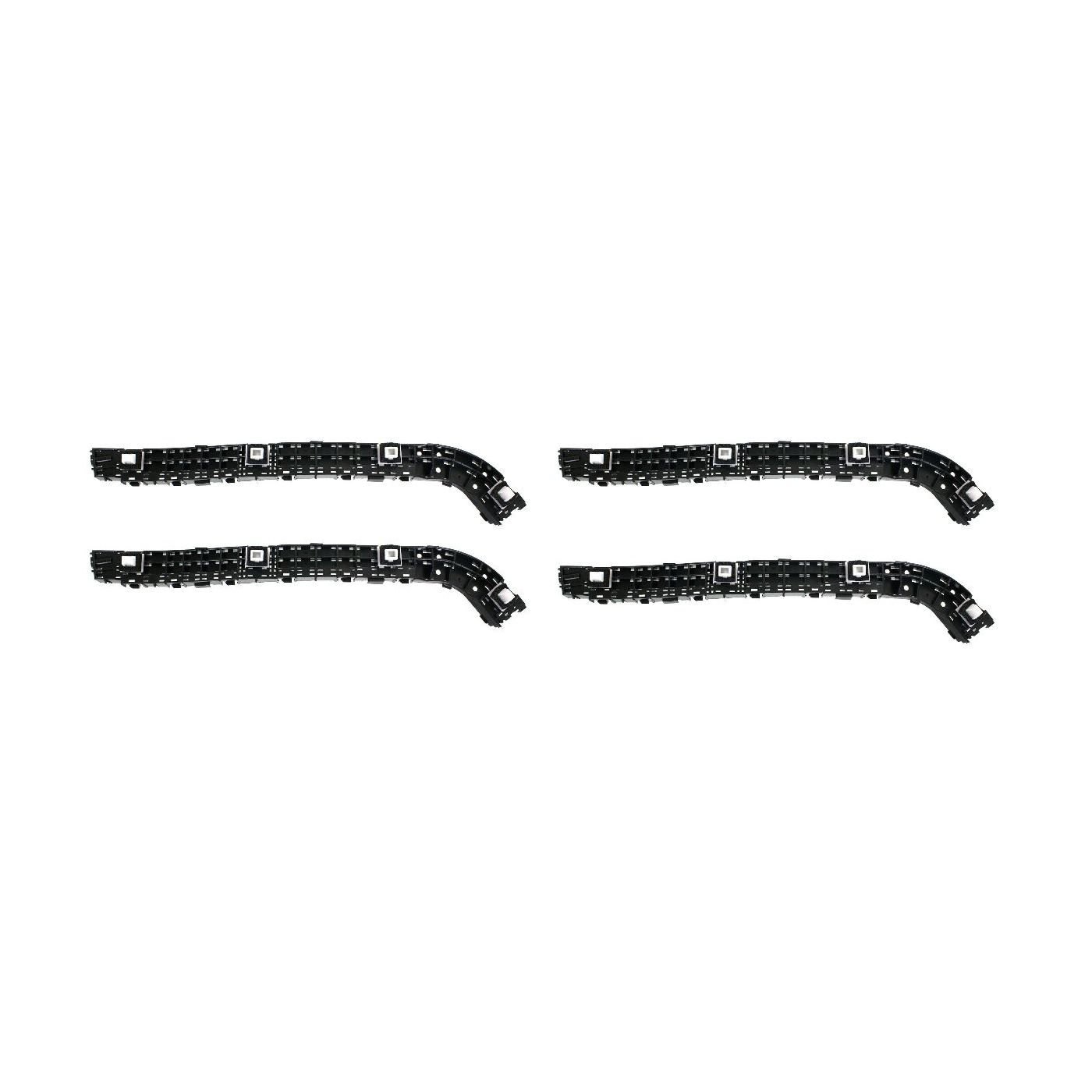 4 Sets Of - Bumper Bracket For 2007-2011 Honda CR-V Sport Utility Rear Driver Side