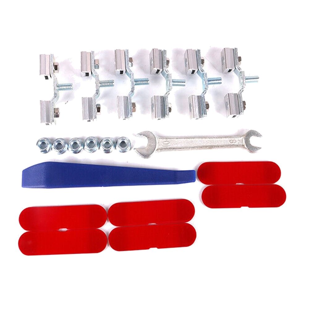 Fits 18-20 Toyota C-HR 4DR OE Style Red Roof Rack Side Rails Bar Aluminum - 2PCS