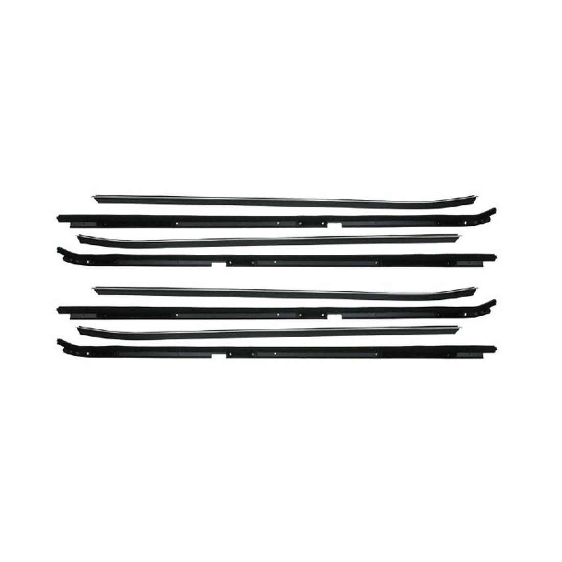 2 Sets Of - Inner & Outer Window Sweep Felts Seals Weatherstrip 4-pc Kit Set For
