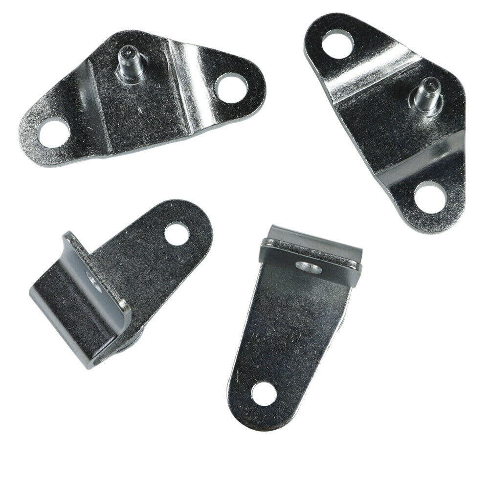 4-pc Set Tailgate Tail Gate Hinge KIT For Classic H1 H2 H3 Sierra Silverado