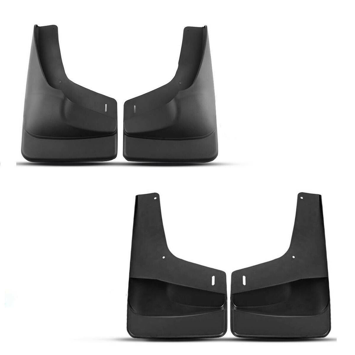 4x Mudflaps Splash Guards Mudguards For Chevrolet GMC