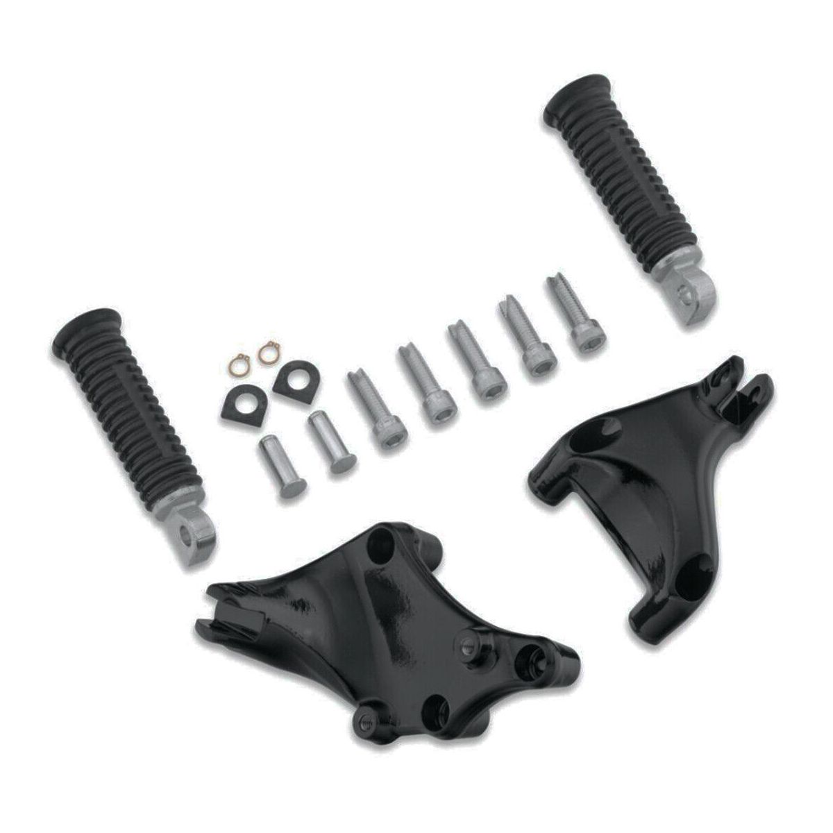 For 2014-2020 Harley-Davidson Sportster 1200 Passenger Foot Pegs Pedal Mount