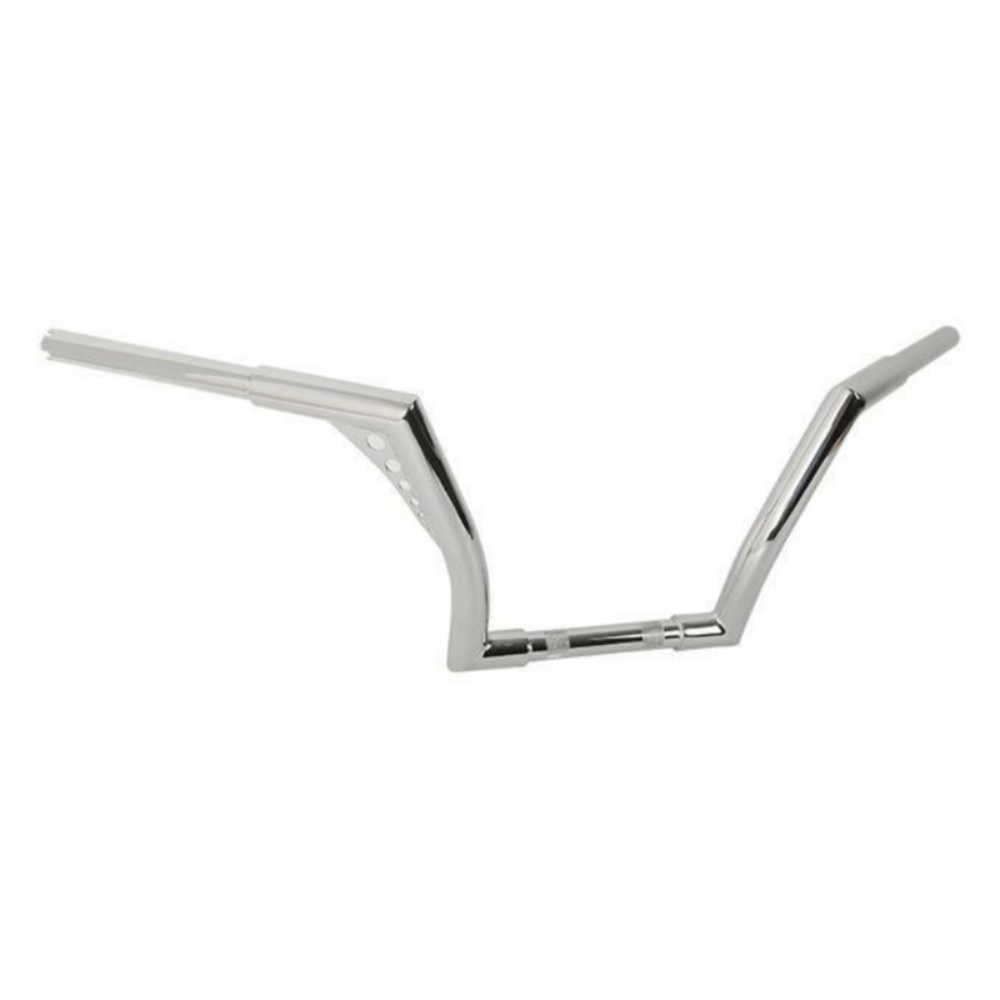 Chrome 1 1/4" 10" Ape Hanger Handlebar For 1965-2022 Harley-Davidson XL 1200 48