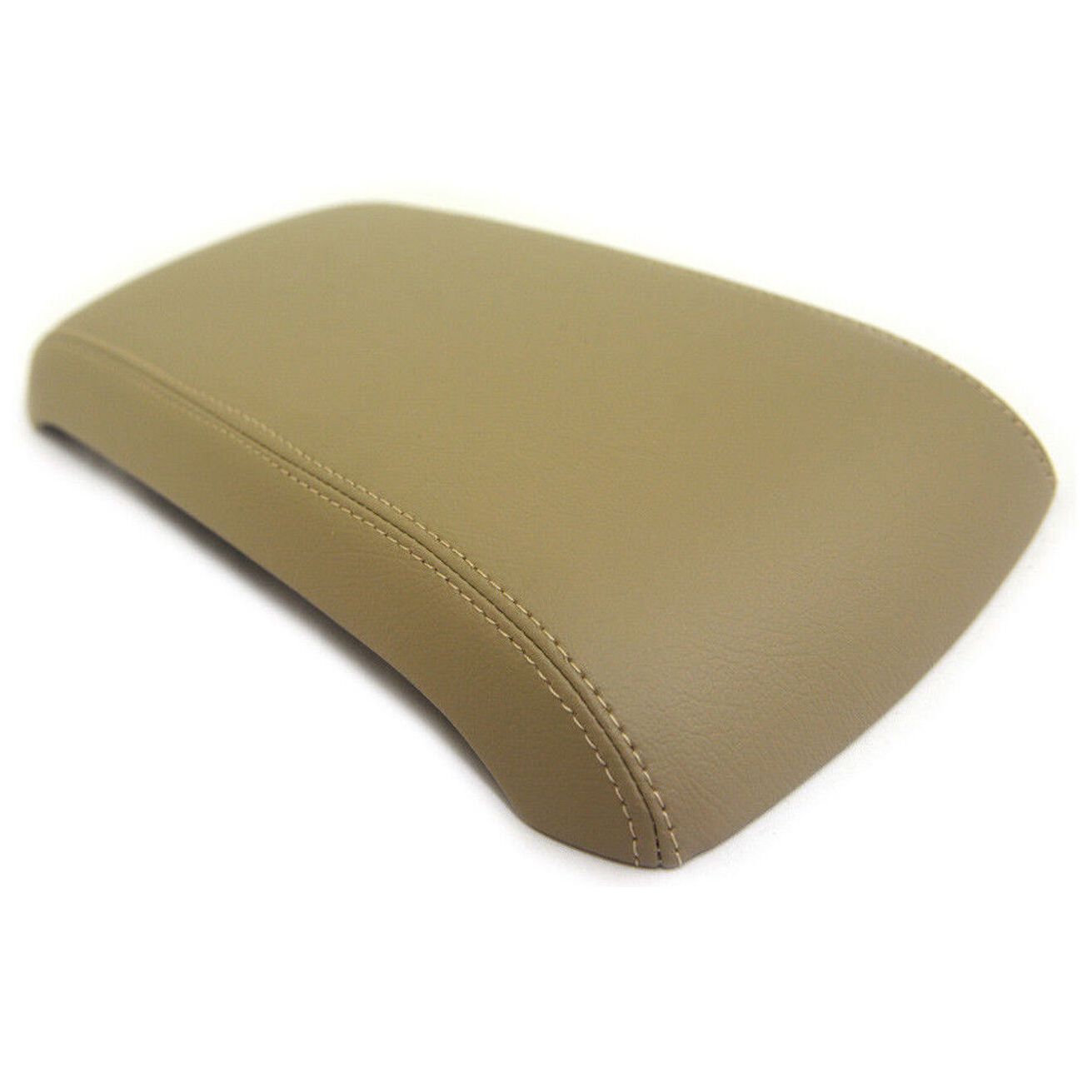 Center Console Armrest Leather Synthetic Cover For 07-10 MKX Sport Utility Beige