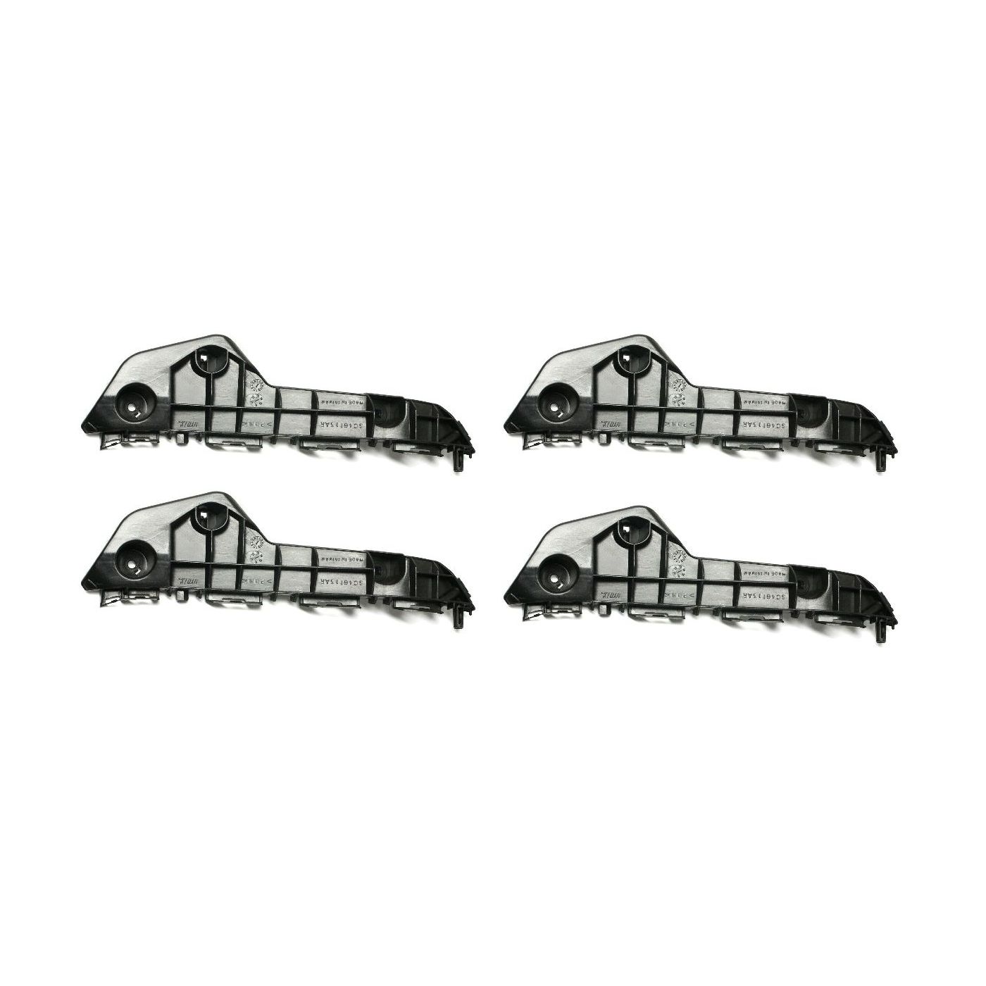4 Sets Of - Bumper Bracket For 2011-2016 Scion TC Base Coupe Front Passenger Side