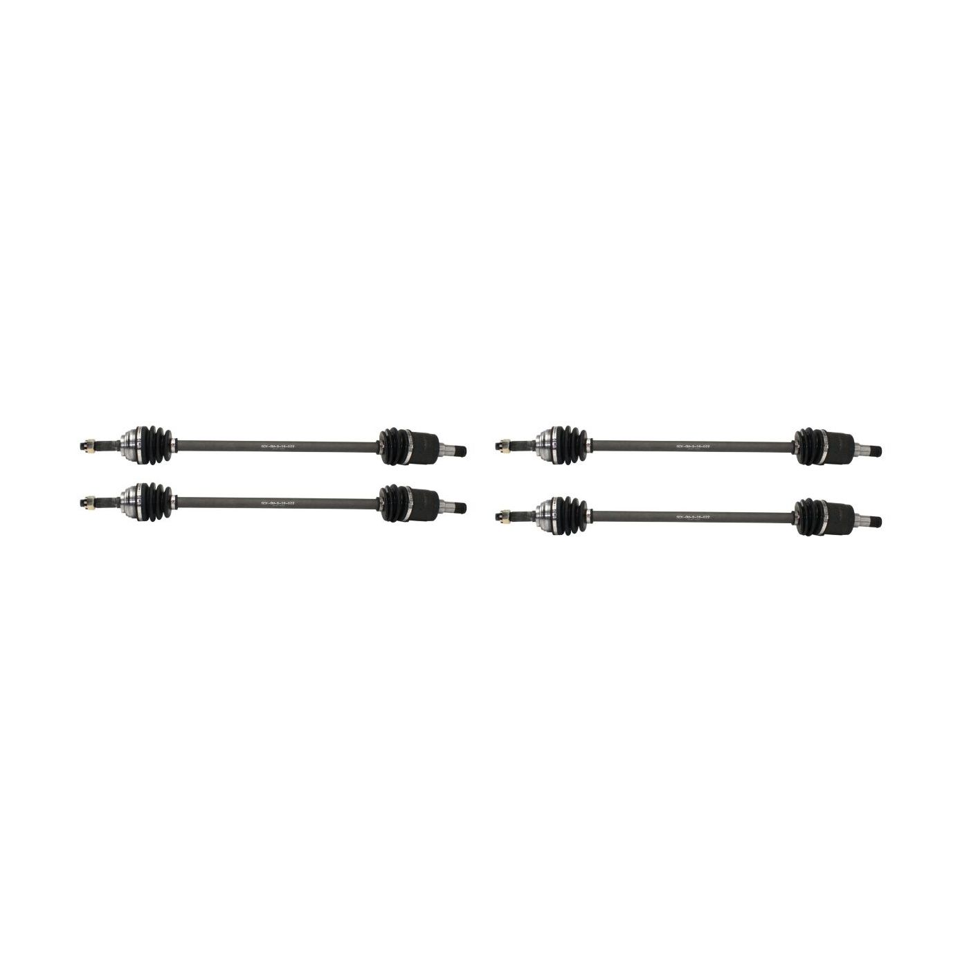 4 Sets Of - CV Axle For Chevy Geo Isuzu Pontiac Front Driver Side 1-pc Manual