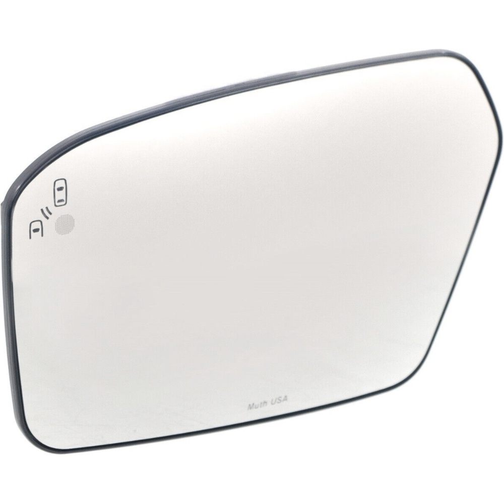 Mirror Glass For 10-12 Fusion 10-11 Milan Heated Left With Blind Spot Detection