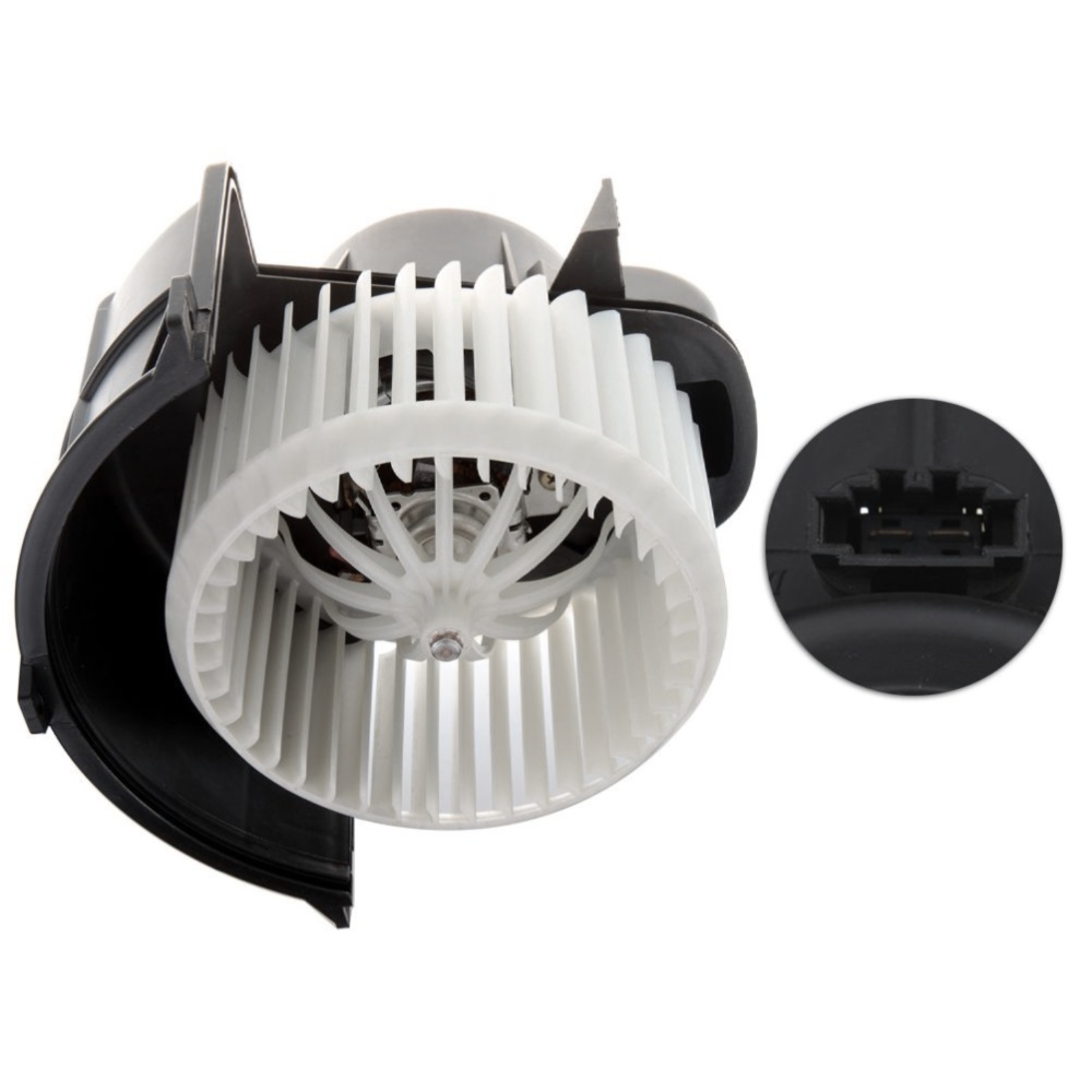 Heater Blower Motor W/ Cage Front For 07-15 Q7 03-10 Cayenne 04-10 Touareg