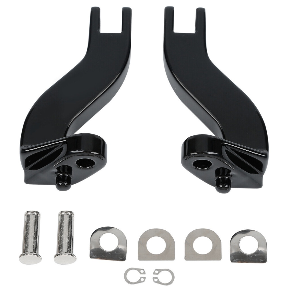 2 Sets Of - Passenger Rear Foot Peg Mounting Kits For 2009-2015 Harley-Davidson