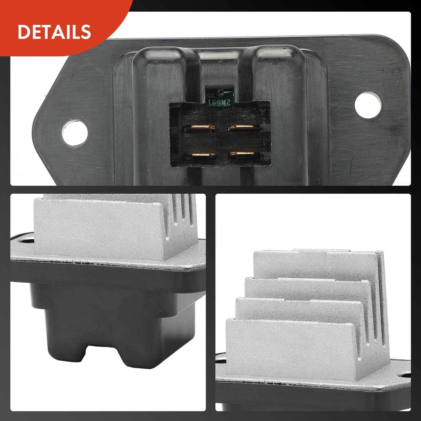 For 2002-2006 Acura RSX Type-S Coupe HVAC Heater Blower Motor Resistor Kit