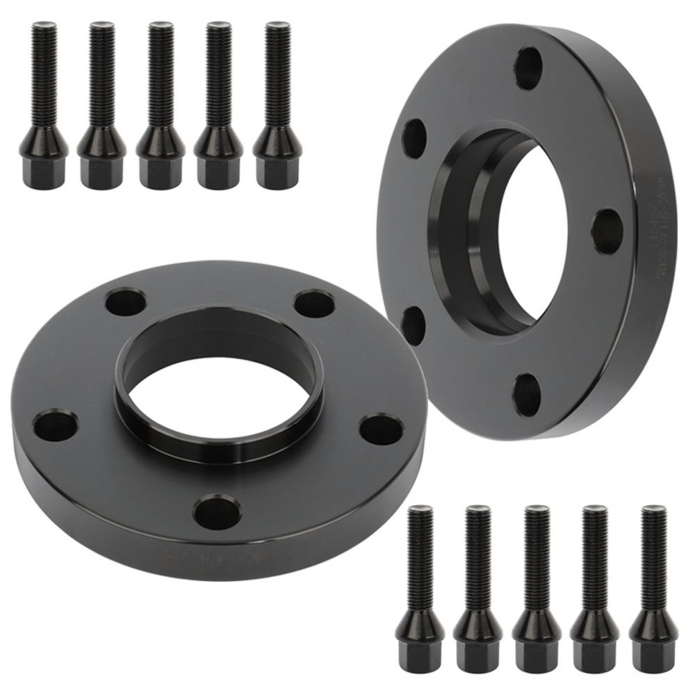 2X For BMW 20mm E39 5x120 Wheel Spacers Hubcentric 74.1 74 With 12x1.5 Bolts
