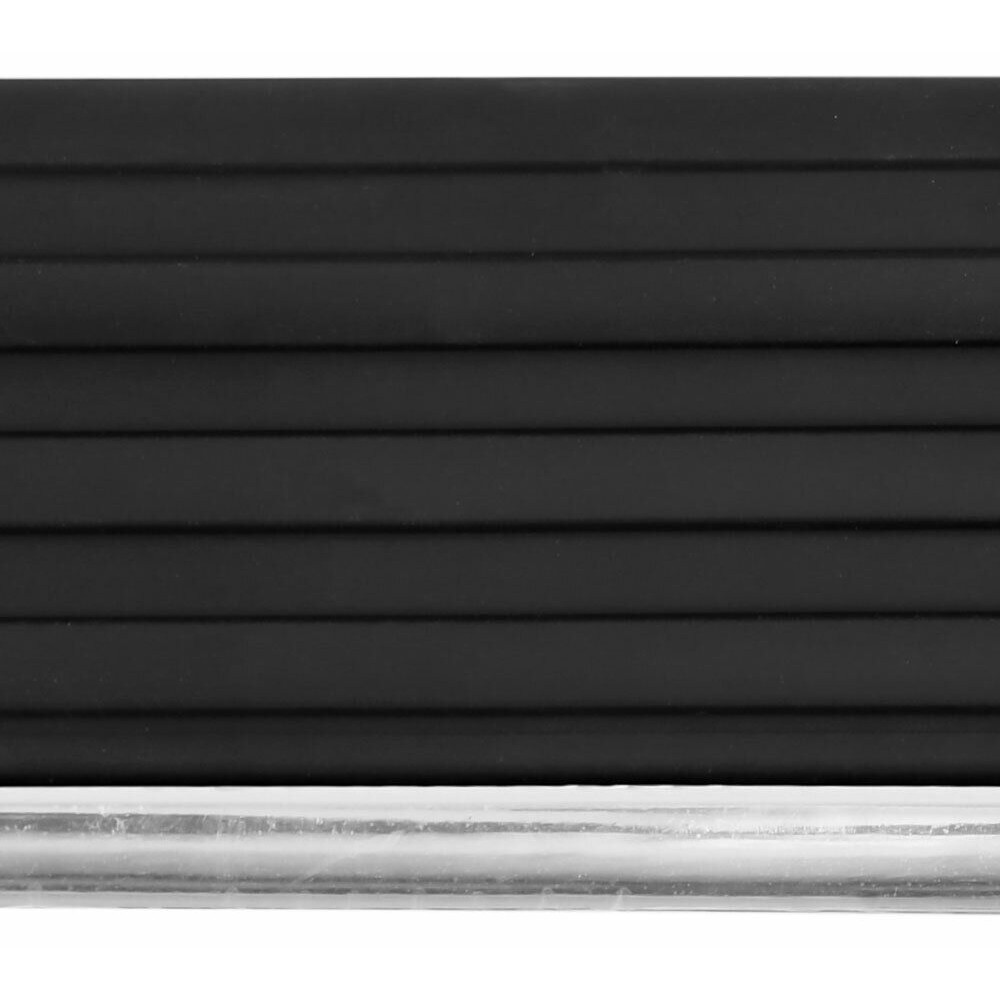 For 1982-2004 S10 Body Side Molding Truck Blazer Jimmy Black & Chrome Chevy GMC