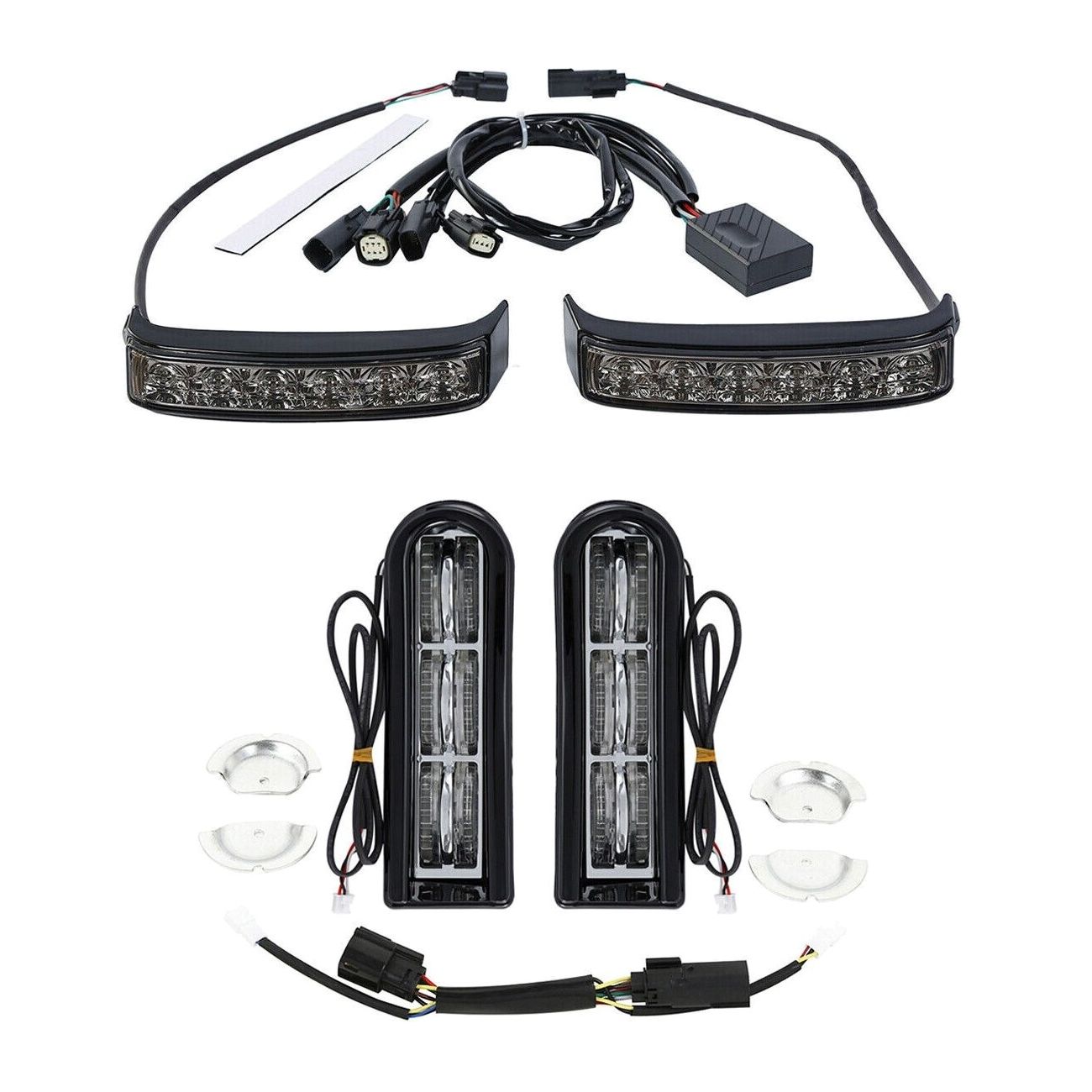 Saddlebags LED Insert Support Brake Turn Light For Harley-Davidson