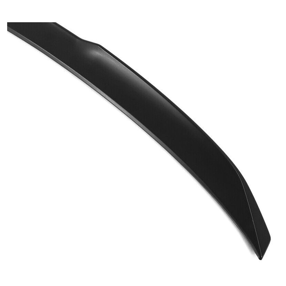 Fits 21-23 BMW G22 4 Series G82 M4 Coupe M4 Style Trunk Spoiler Primer Black ABS