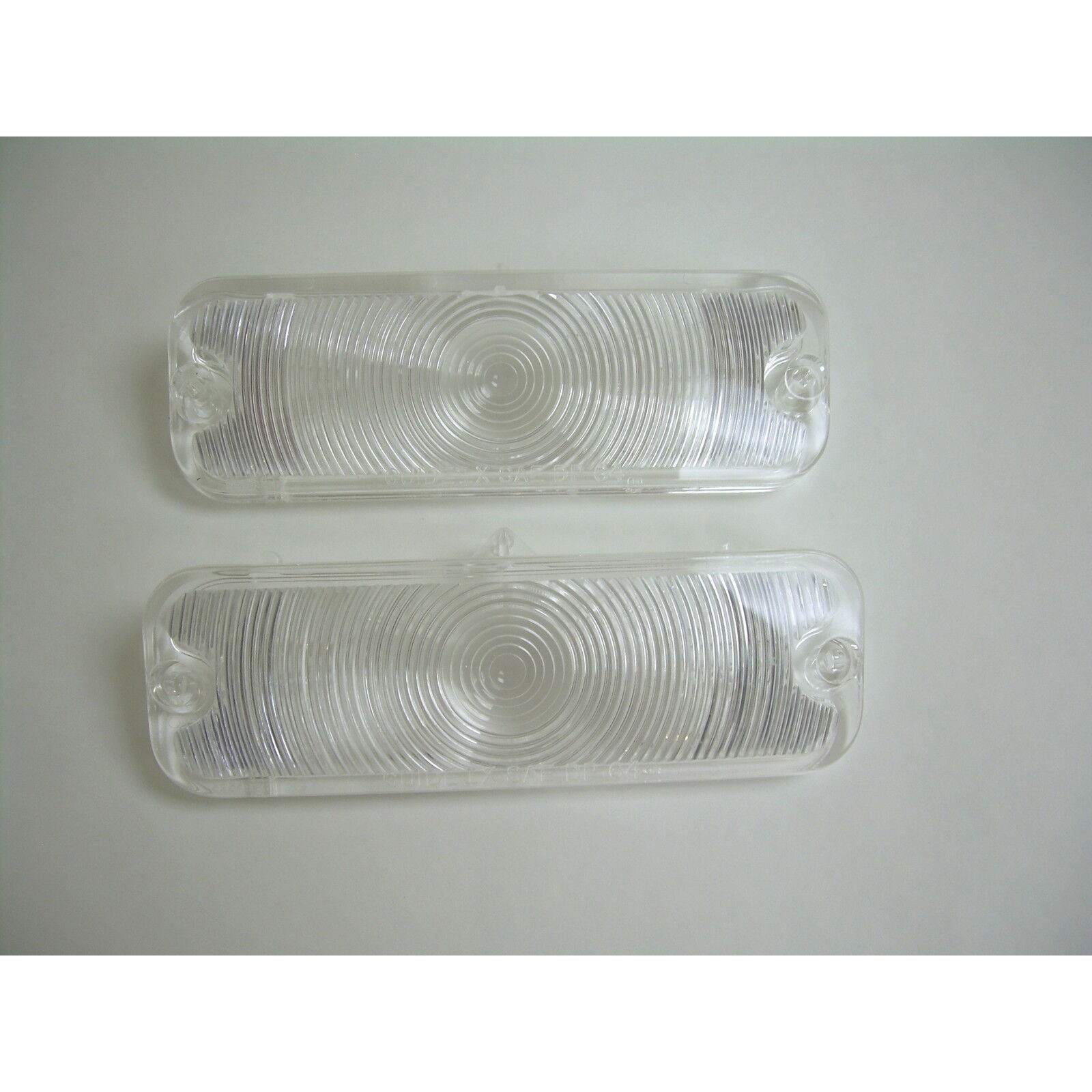 For 1964 64 Chevelle Malibu El Camino Parking Light Lens Clear SS Arcadian
