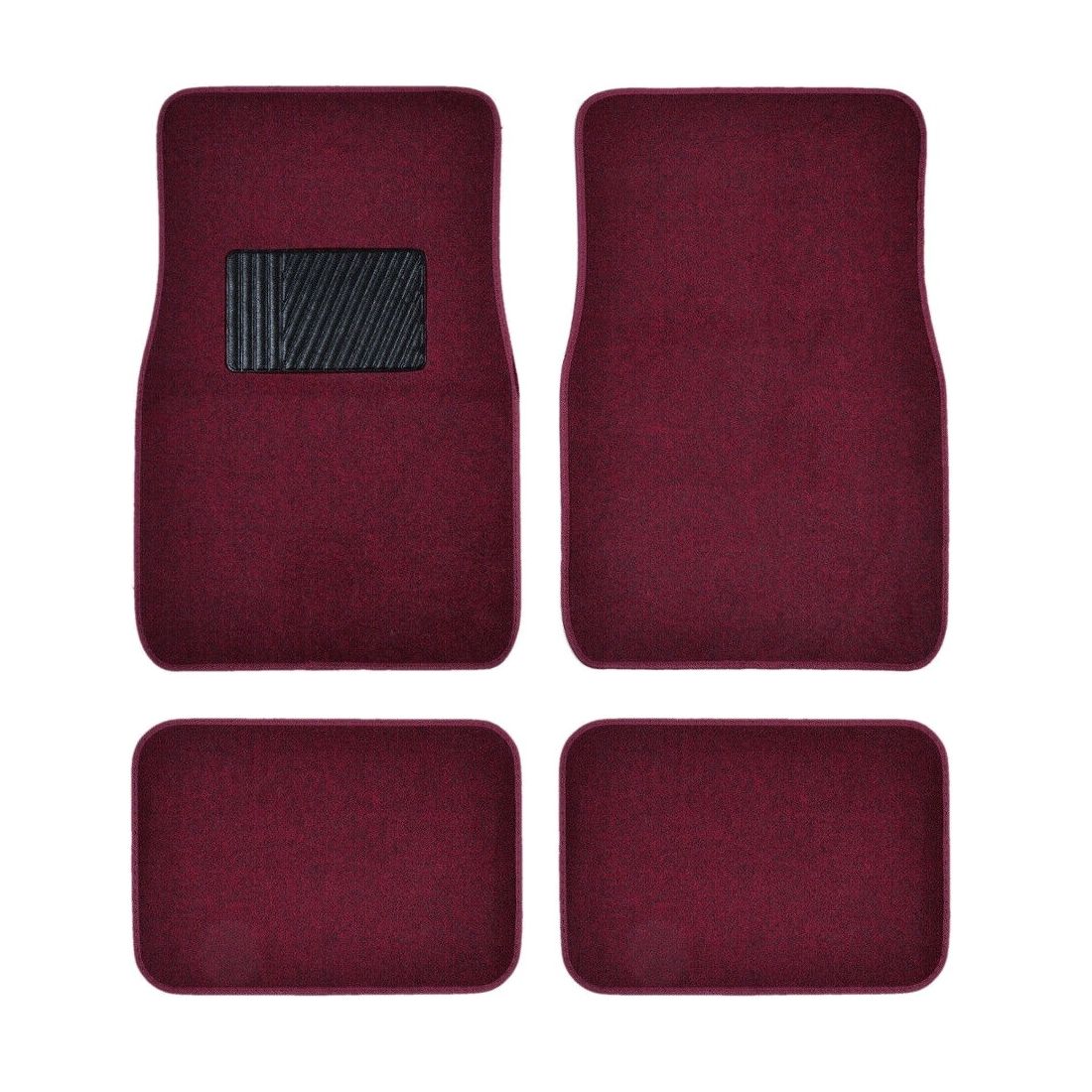 Premium Wine Red Car Floor Mats SUV For 15-18 Audi Q3 Truck Carpet Eay To Clean