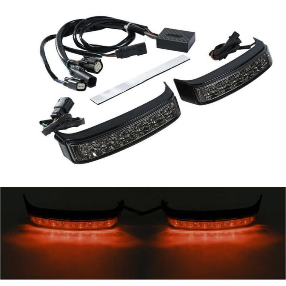 Saddlebag Run Brake LED Turn Lights For 2014-2019 Harley-Davidson CVO