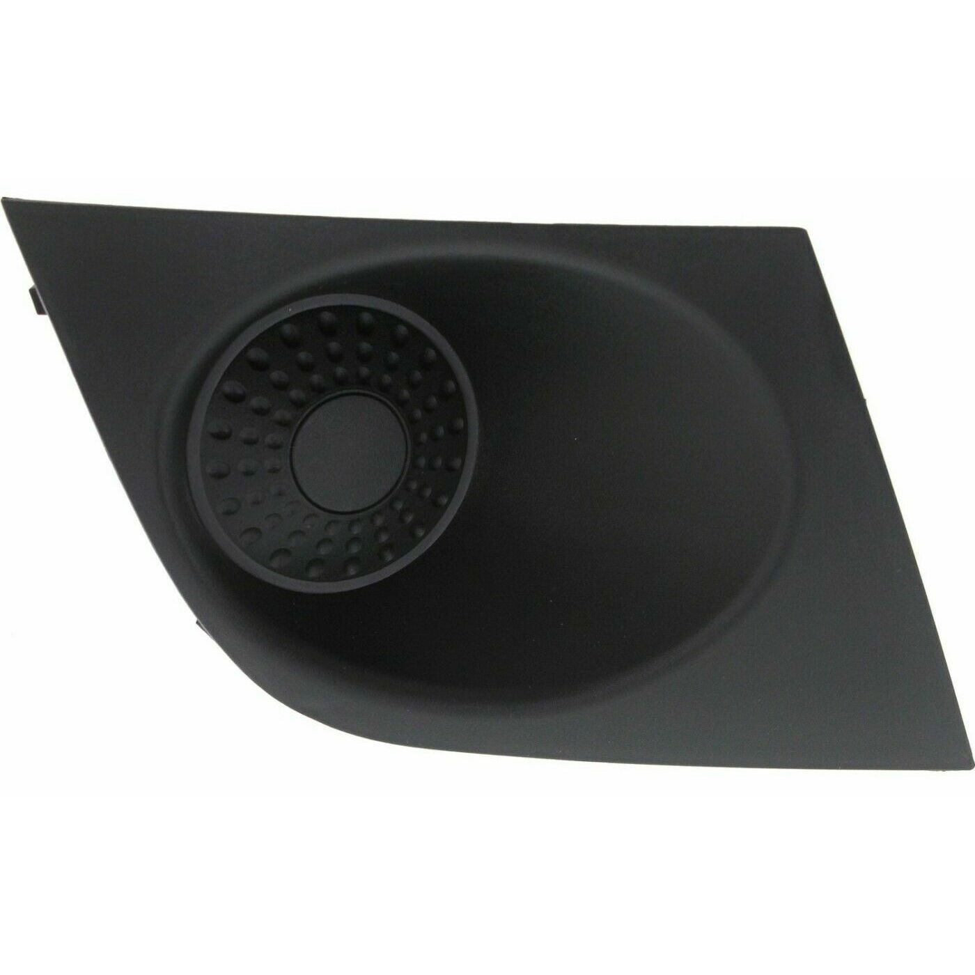2Pcs Front Fog Light Covers Black For 07-12 Versa Hatchback 07-11 Versa Sedan