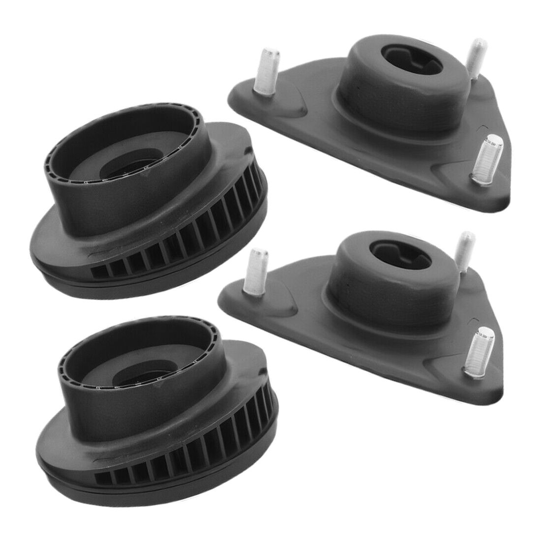 Pair Set Of Front Suspension Strut Mounts For 10-13 Forte LX A86543-R5617 2.0L