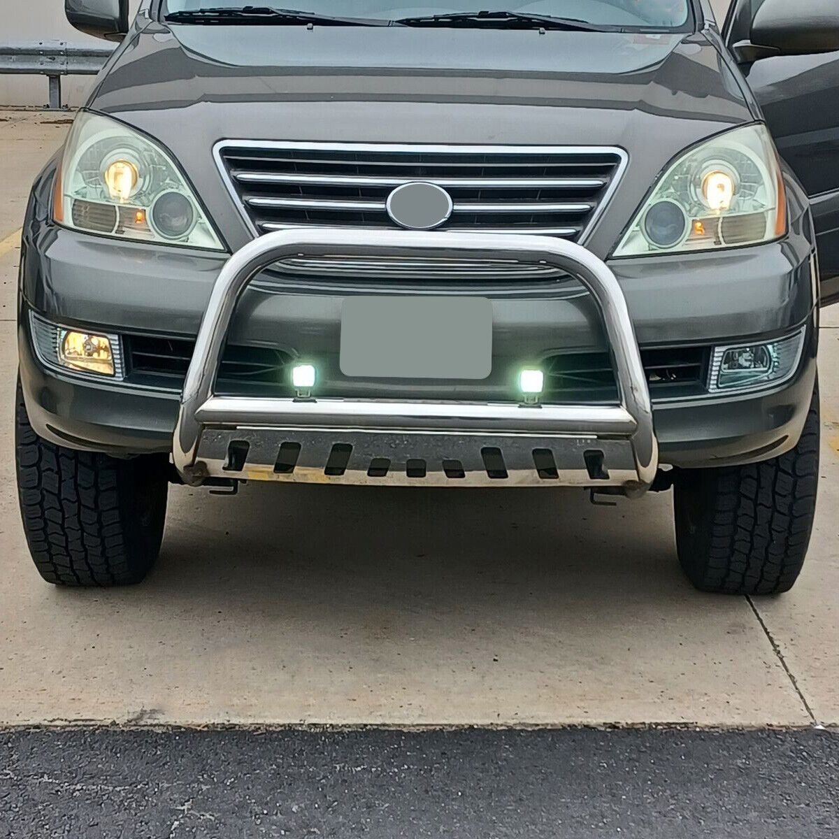 Bumper Fog Light Driving Lamps For 03-09 GX470 Sport Utility W/Blubs Left+Right