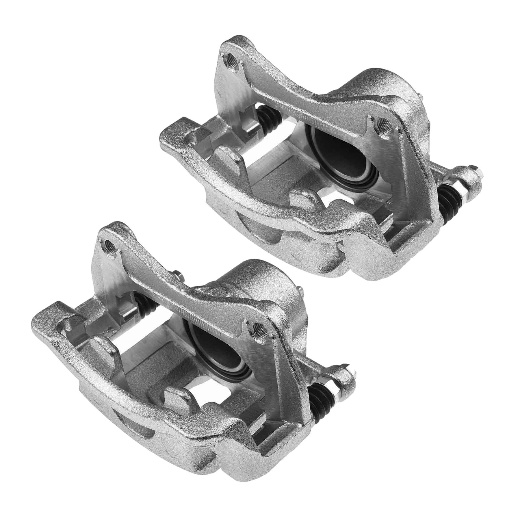 2x Disc Brake Caliper W/Bracket Accent For 2019-2021 Accent GL Mid Sedan Front