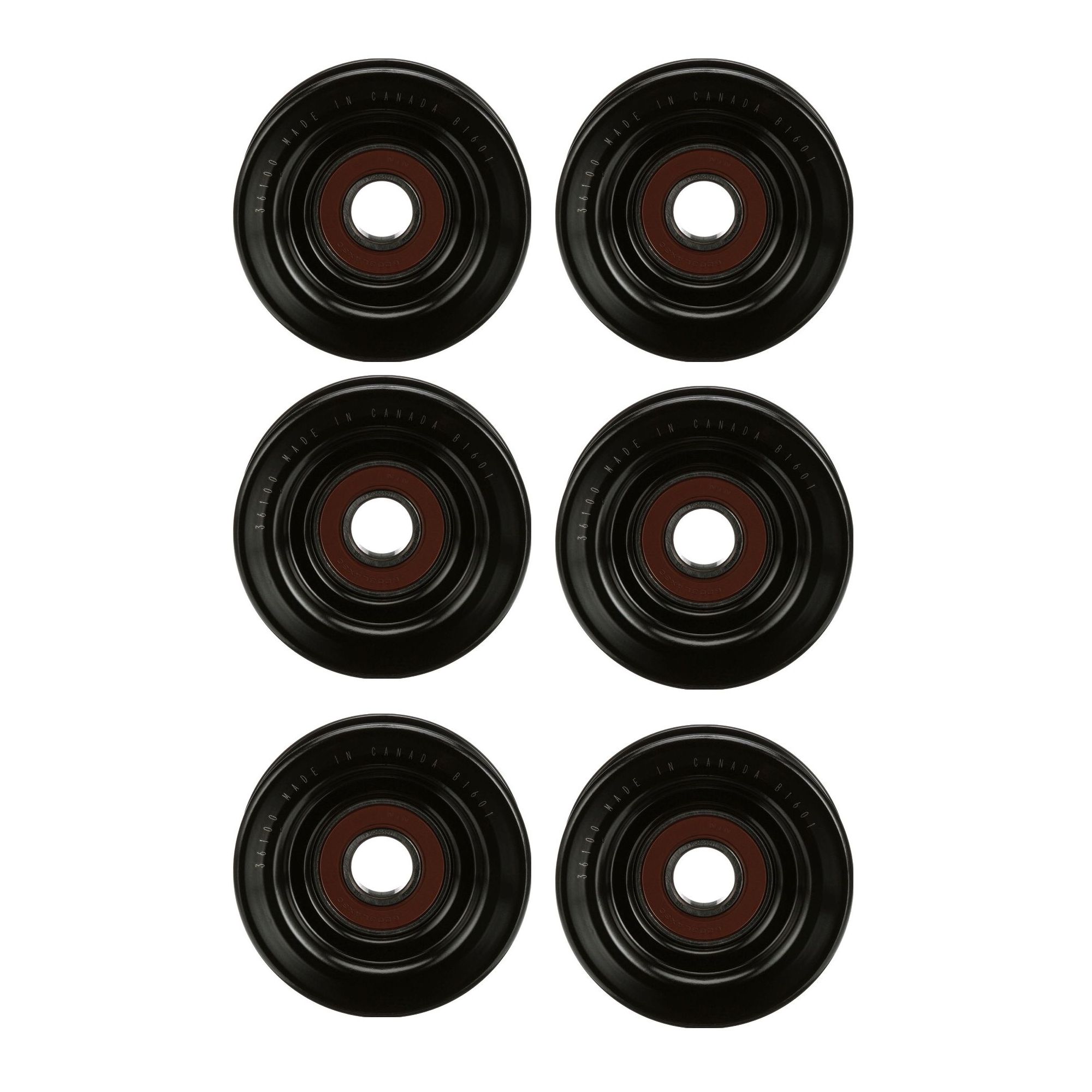 6 Sets Of - For 00-09 Honda S2000 Accessory Drive Belt Idler Pulley-DriveAlign Pulley