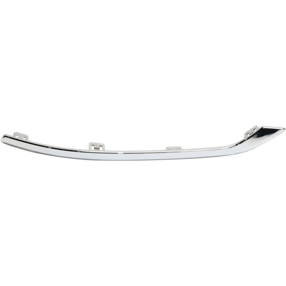 Bumper Trim For Acura 2015-2020 TLX W/ Chrome Strip Set Of 2 Rear Left & Right