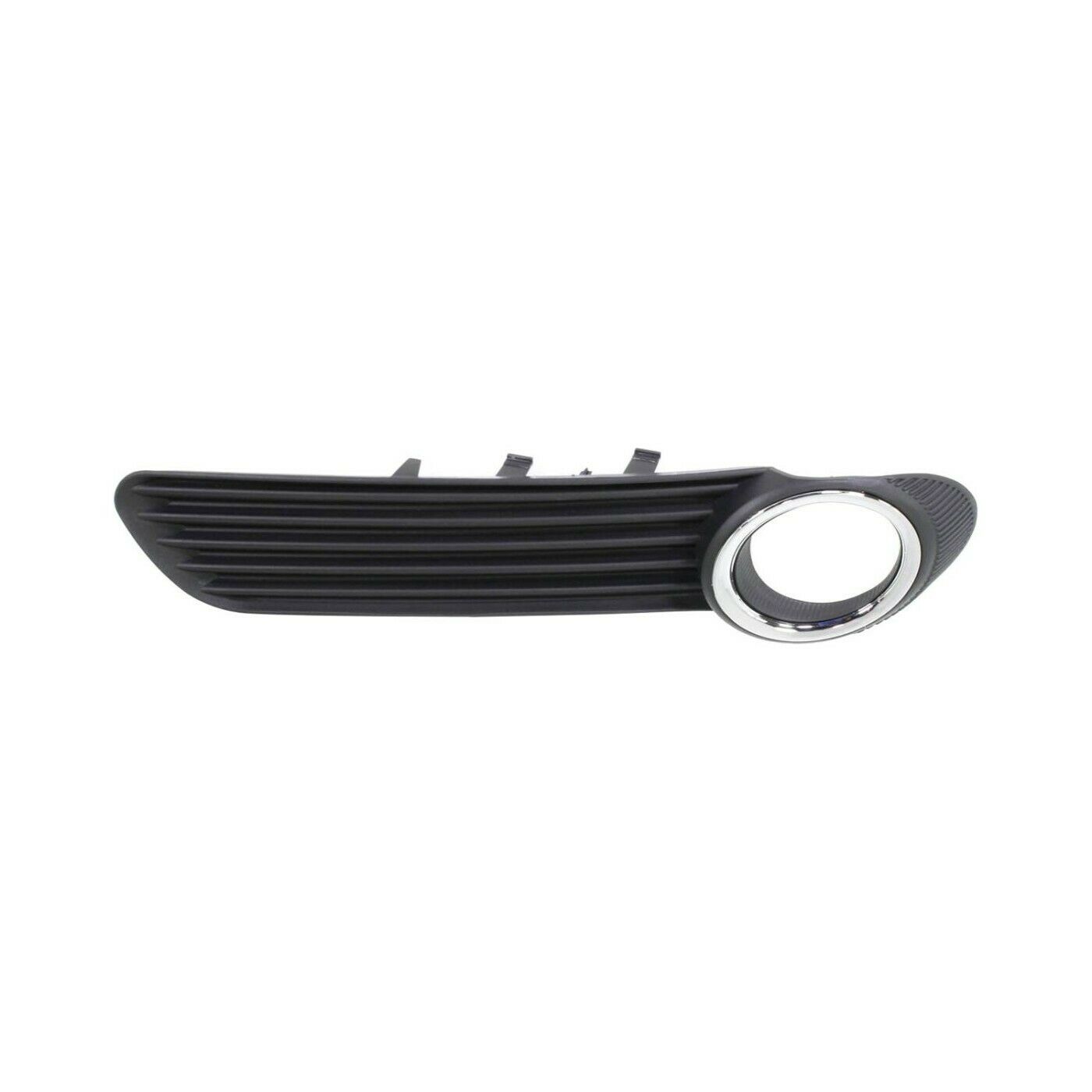 Fog Light Trim Set For Toyota 2008-2010 Avalon Sedan Left And Right Black 2Pc