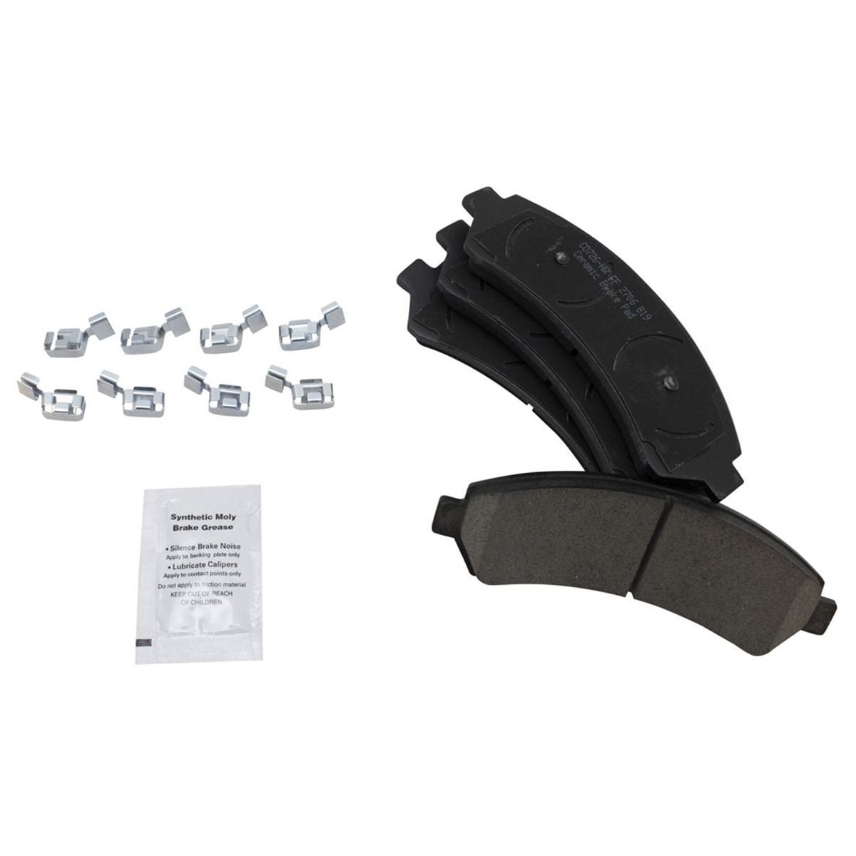 Front Performance Drilled & Slotted Brake Rotor & Posi Ceramic Pad Set