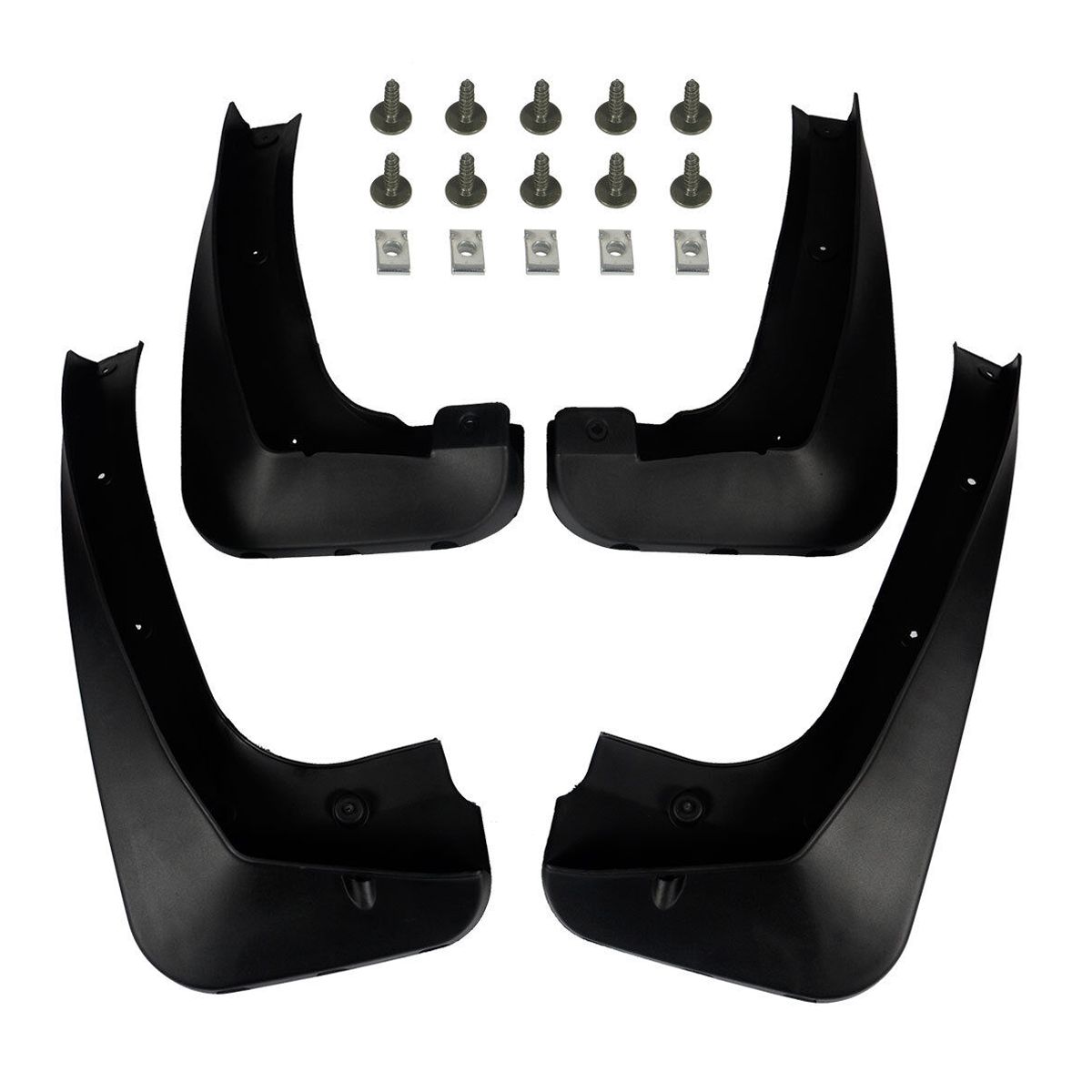 4x Splash Guards Mud Flap Front & Rear For BMW X3 E83 2006-2010 W/ Running Board
