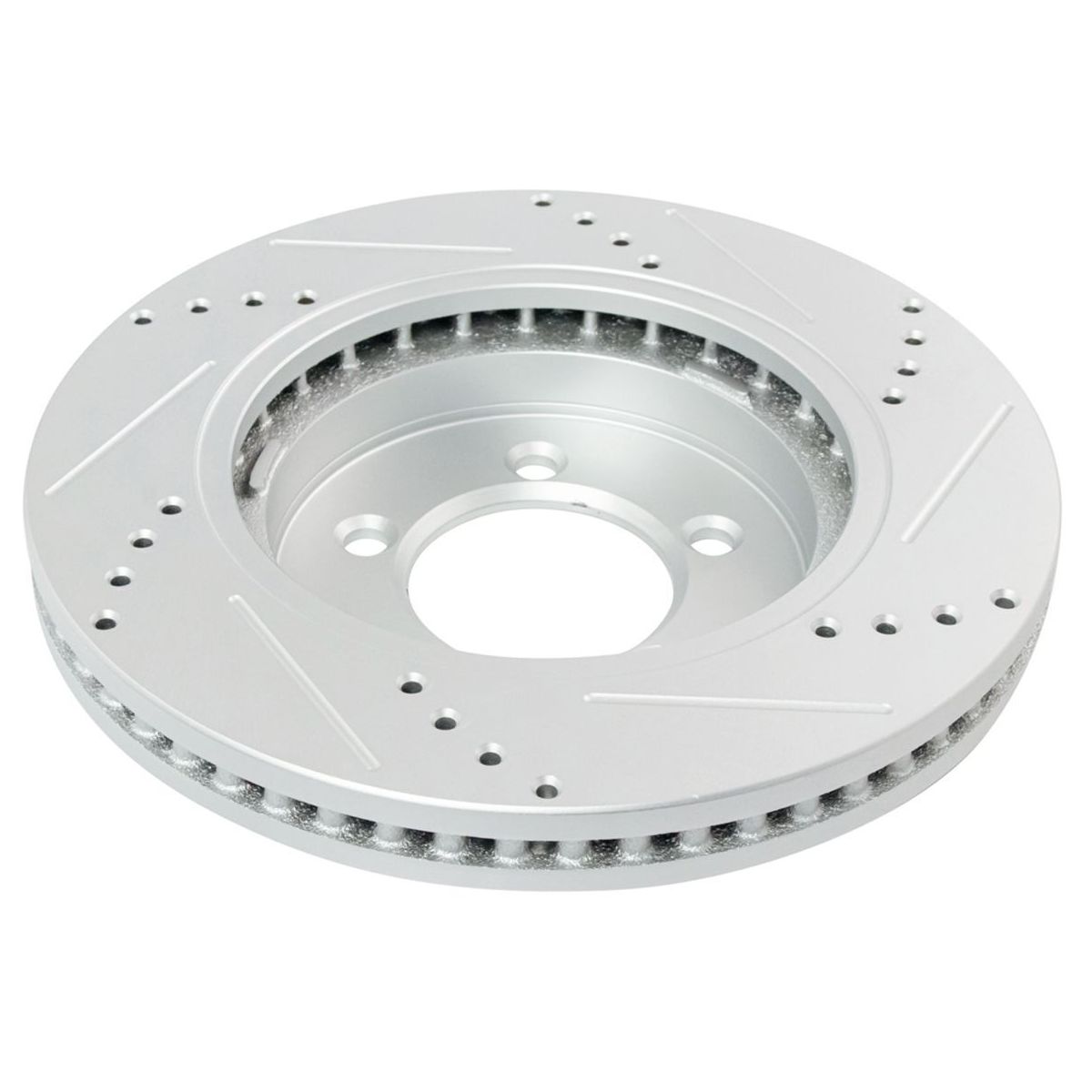 For 07-10 Explorer Sport Trac Mercury 06-10 Mountaineer Drilled Brake Rotor Set