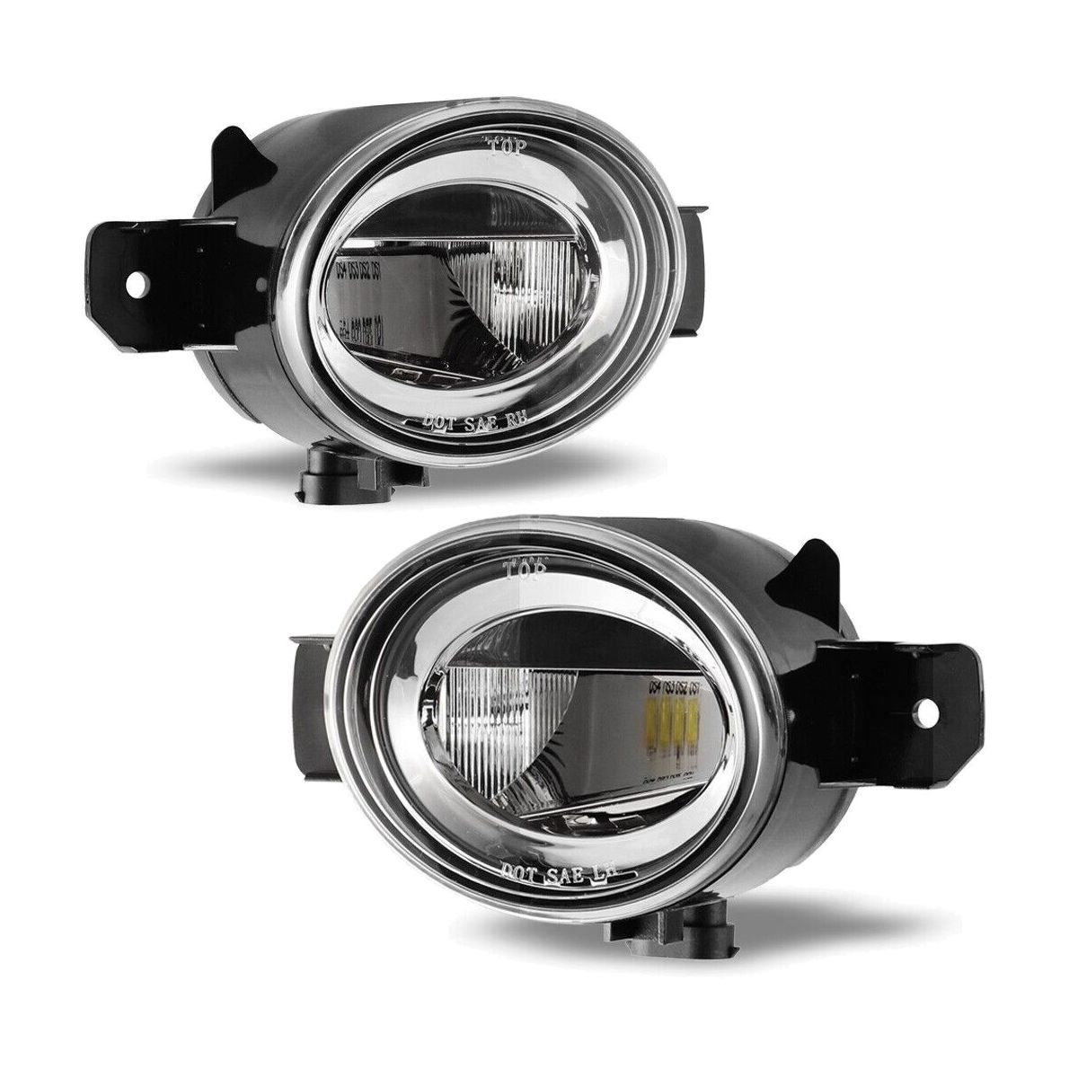 For 2008-2013 Nissan Altima S Clear Lens Pair Led Fog Light Replacement Lamps