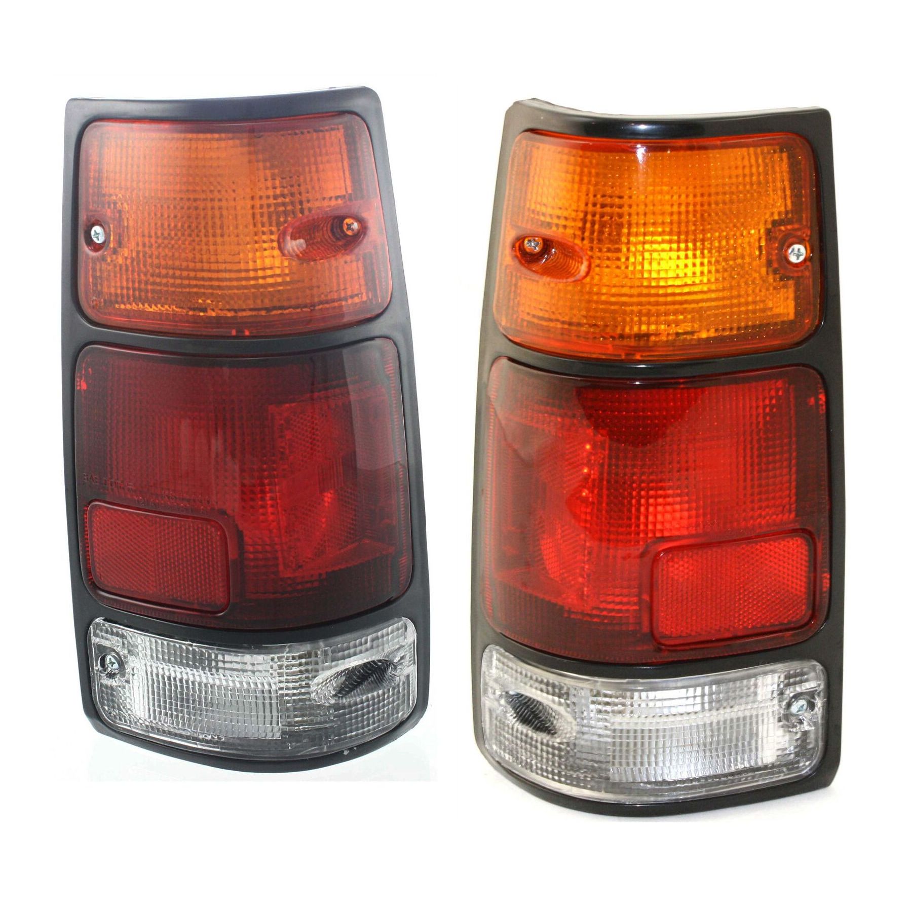 Set Of 2 Tail Light For 94-97 Passport Sport Utility S Left & Right W/Bulb(S)