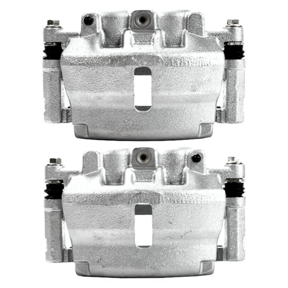 Front Brake Calipers W/ Bracket Pair 2 For Chevy Traverse GMC Acadia Envoy 3.6L