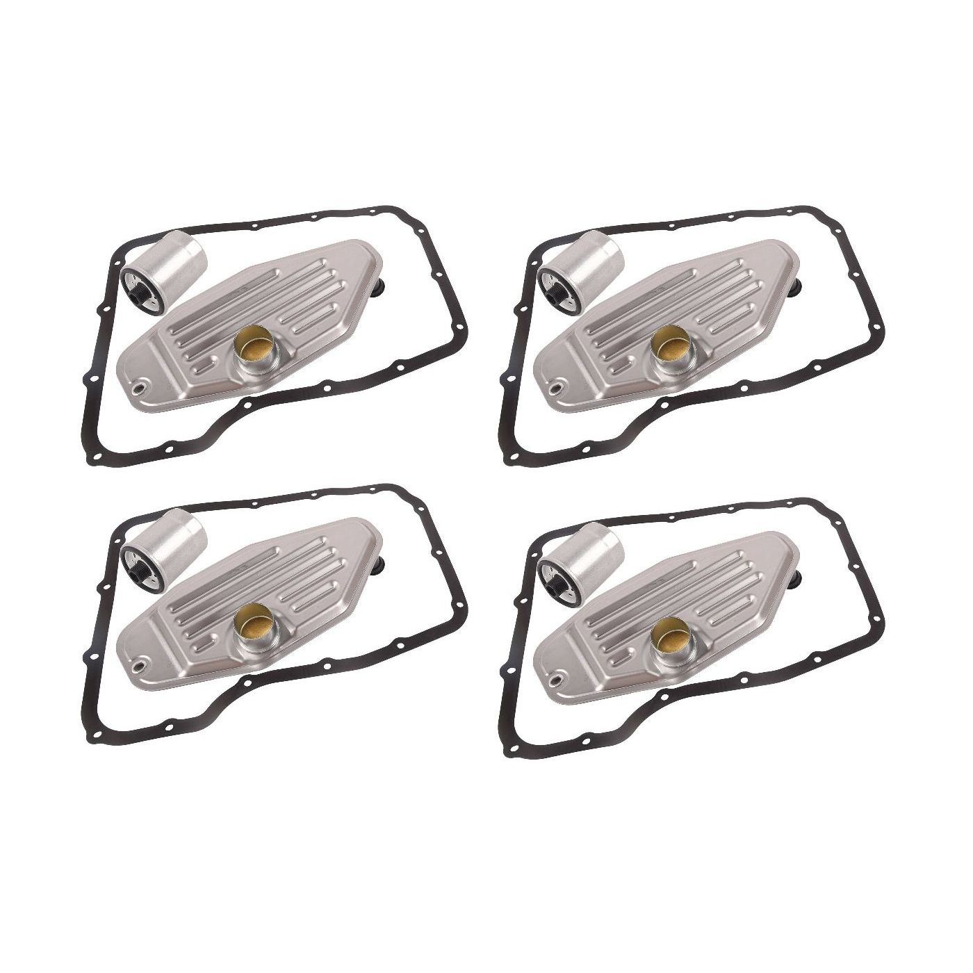 4 Sets Of - For Chrysler Dodge Jeep Mitsubishi Transmission Oil Filter With Pan