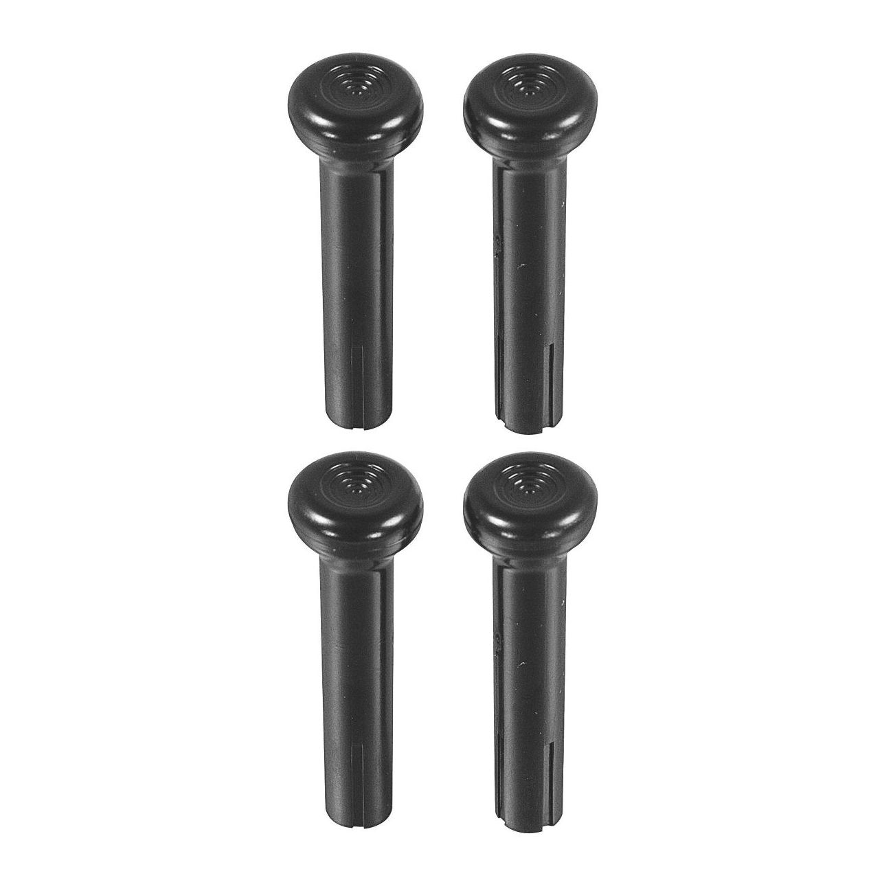 2 Sets Of - Black Plastic Door Lock Knob Set 1968-1973 GTO Chevelle 442 Skylark