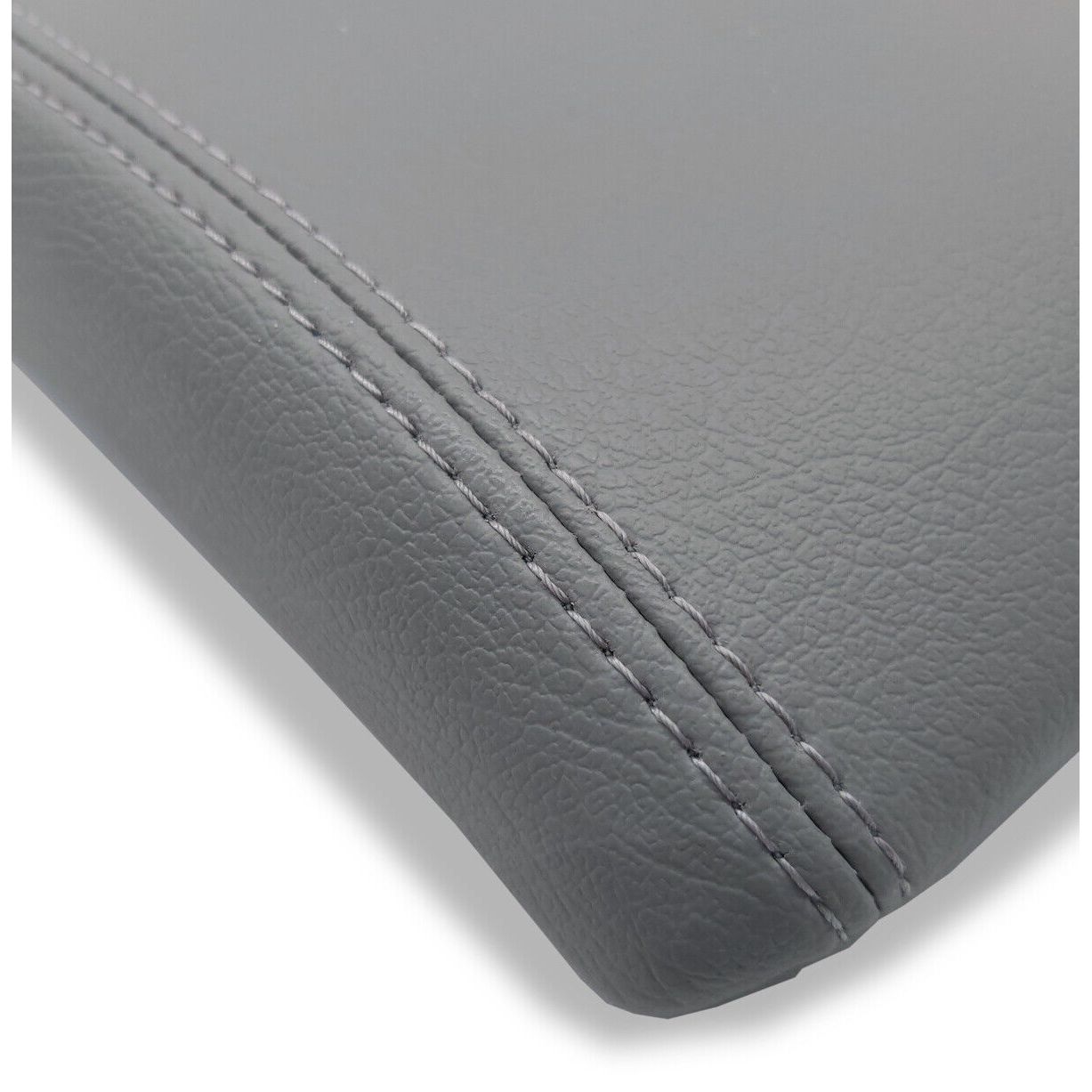 Center Console Lid Armrest PVC Leather For Subaru 2003-2005 Forester Medium Gray
