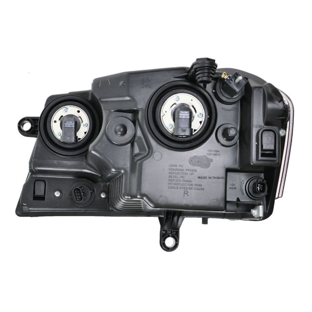 For 2008-2014 Dodge Avenger R/T Sedan DIY Right Headlight